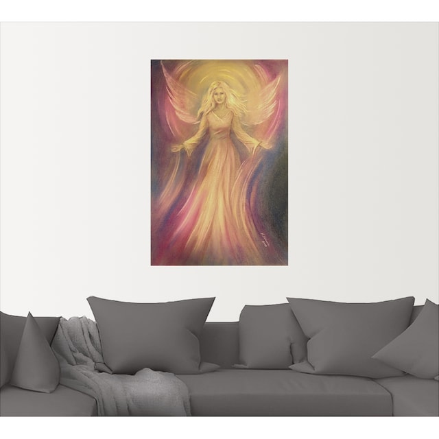 Artland Wandbild »Engel Licht Liebe - Spirituelle Malerei«, Religion, (1 St.),  als Alubild, Leinwandbild, Wandaufkleber oder Poster in versch. Größen  online bei OTTO