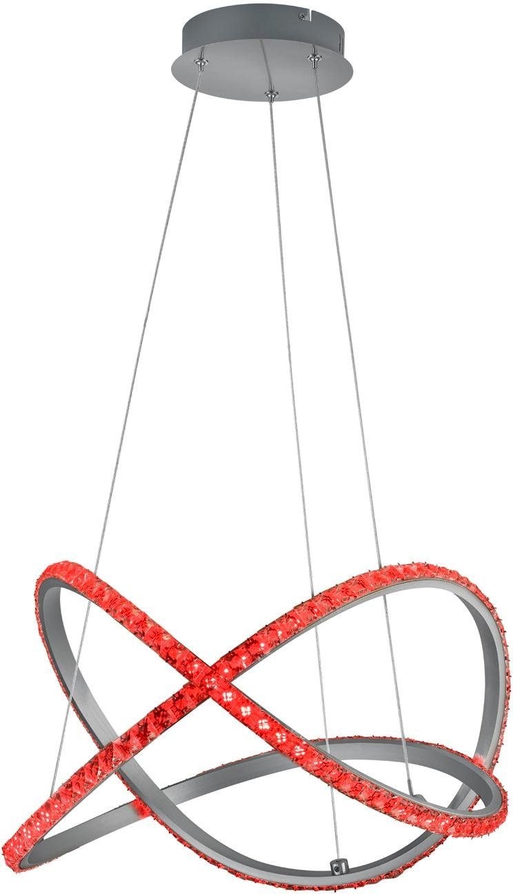 REALITY Leuchten LED Pendelleuchte »KATHARINA« LED-Board 1 Stk. Warmweiß Hängeleuchte, RGBW, dimmbar