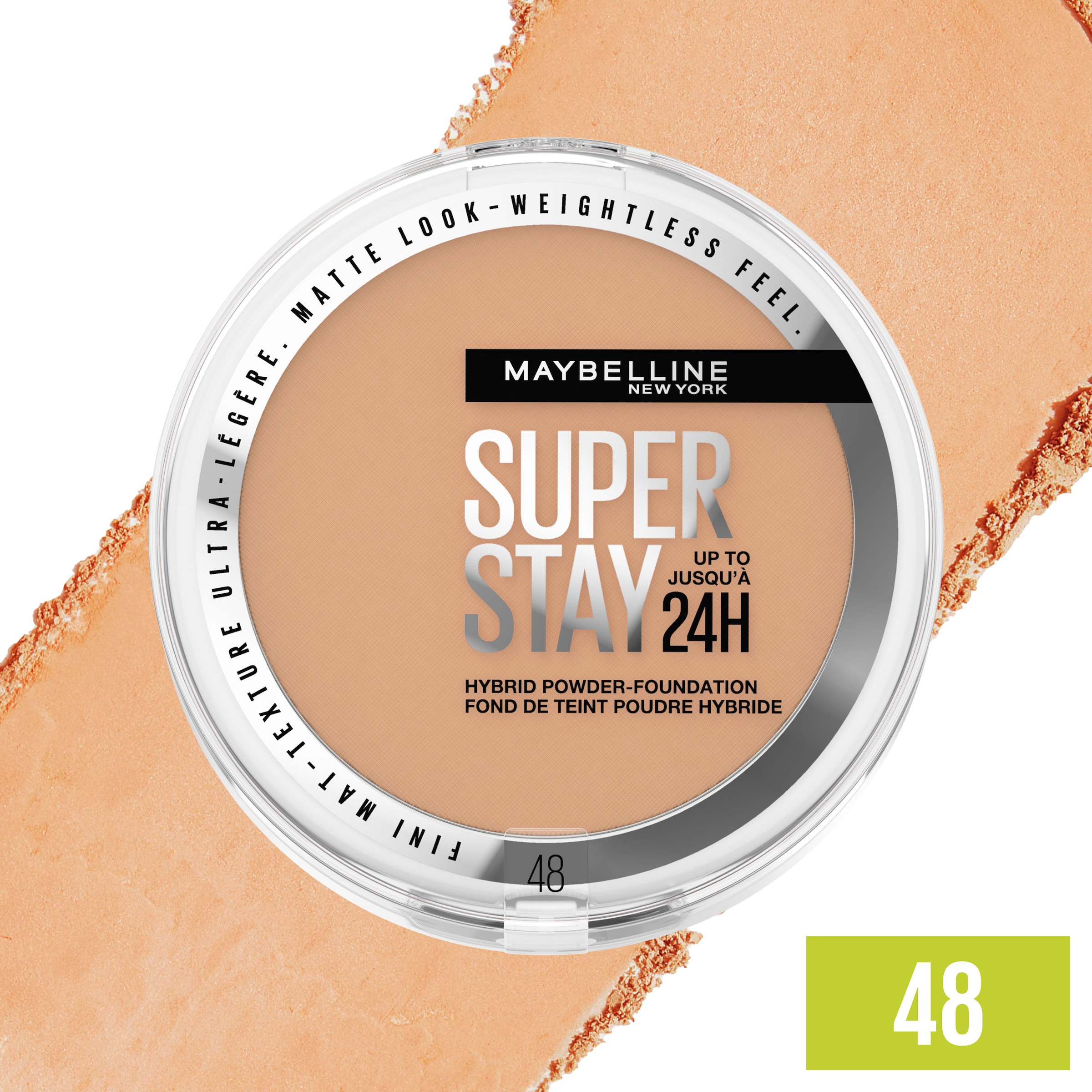 MAYBELLINE NEW YORK Foundation »Maybelline New York Super Stay Hybrides Puder Make-Up«, mit langanhaltender Formel