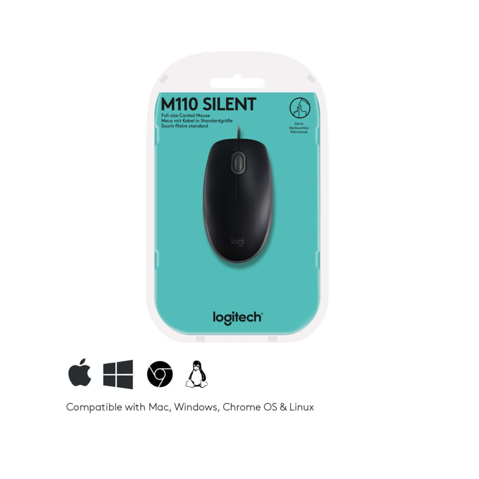 Logitech Maus »B110 Silent«