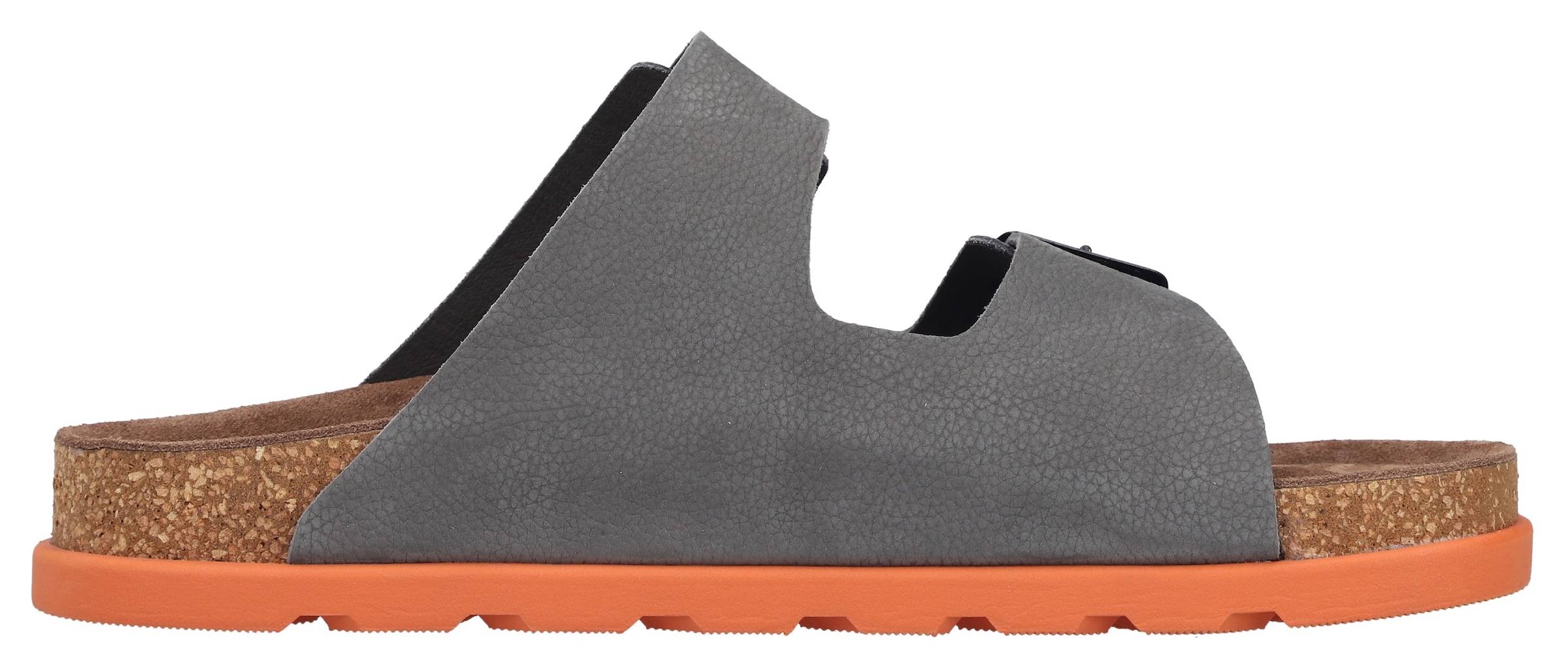 Rieker Pantolette  Sommerschuh, Strandschuh, Hausschuh mit bequemem Fußbett