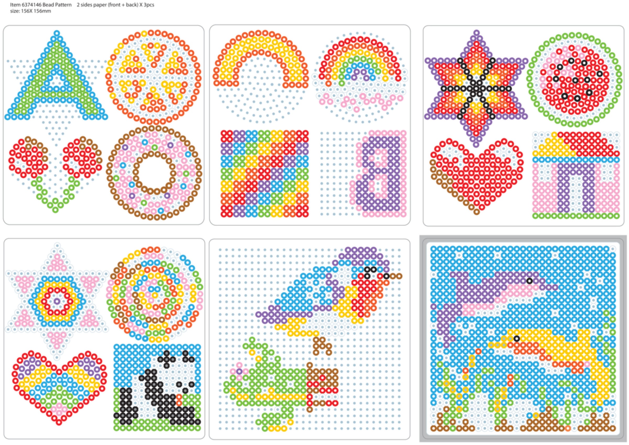 SIMBA Kreativset »Art und Fun, Bügelperlenstick mit 5000 Perlen«