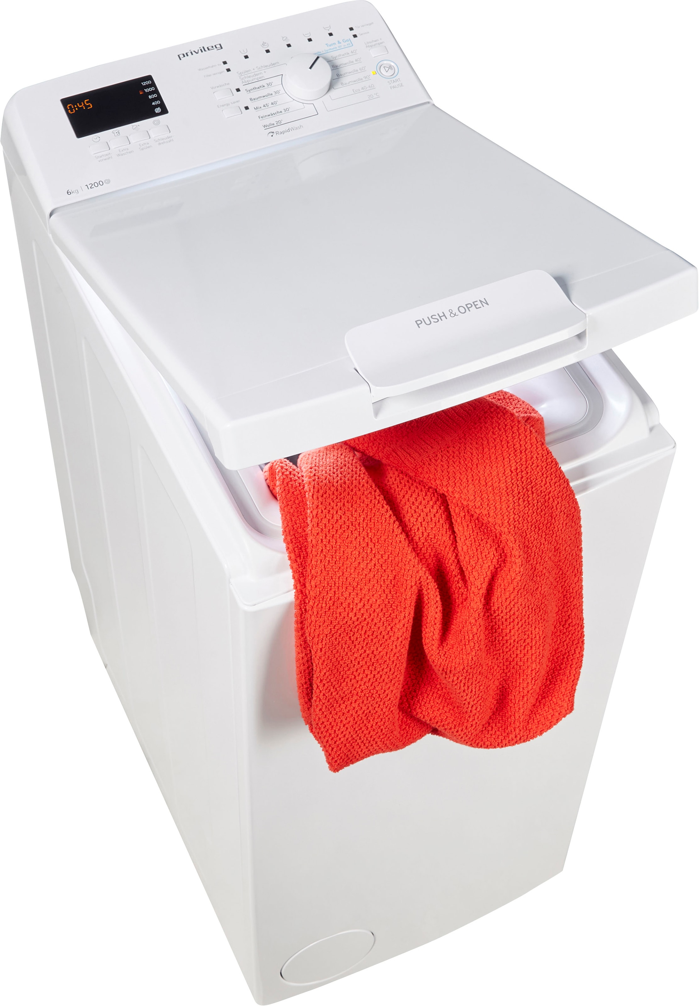 Privileg Family Edition Waschmaschine Toplader »PWT E612531P N (DE)«, PWT  E612531P N (DE), 6 kg, 1200 U/min, 50 Monate Herstellergarantie jetzt  kaufen bei OTTO | Toplader