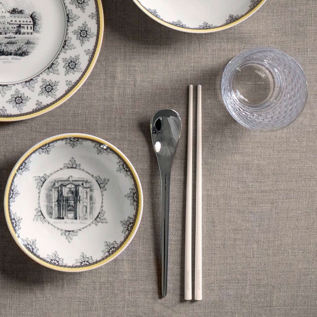Villeroy & Boch Besteck-Set »Essstäbchen Set Soup Passion weiß«