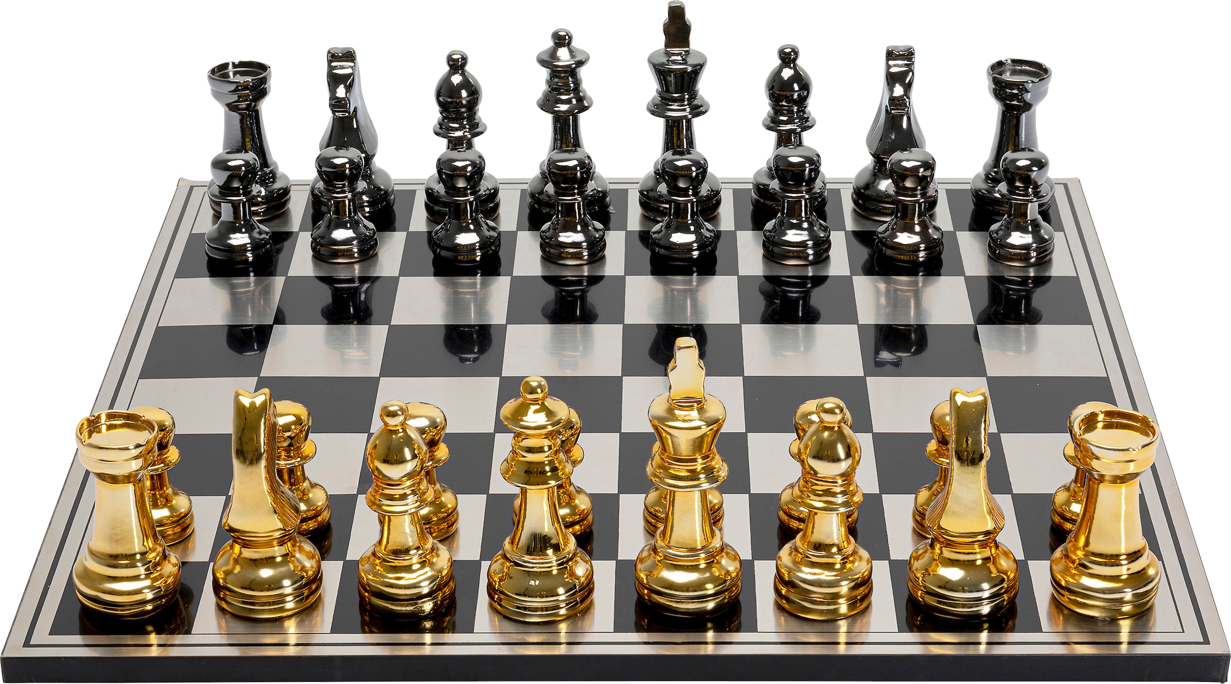 Kare Design Dekoobjekt "Deko Objekt Chess 60x60cm"