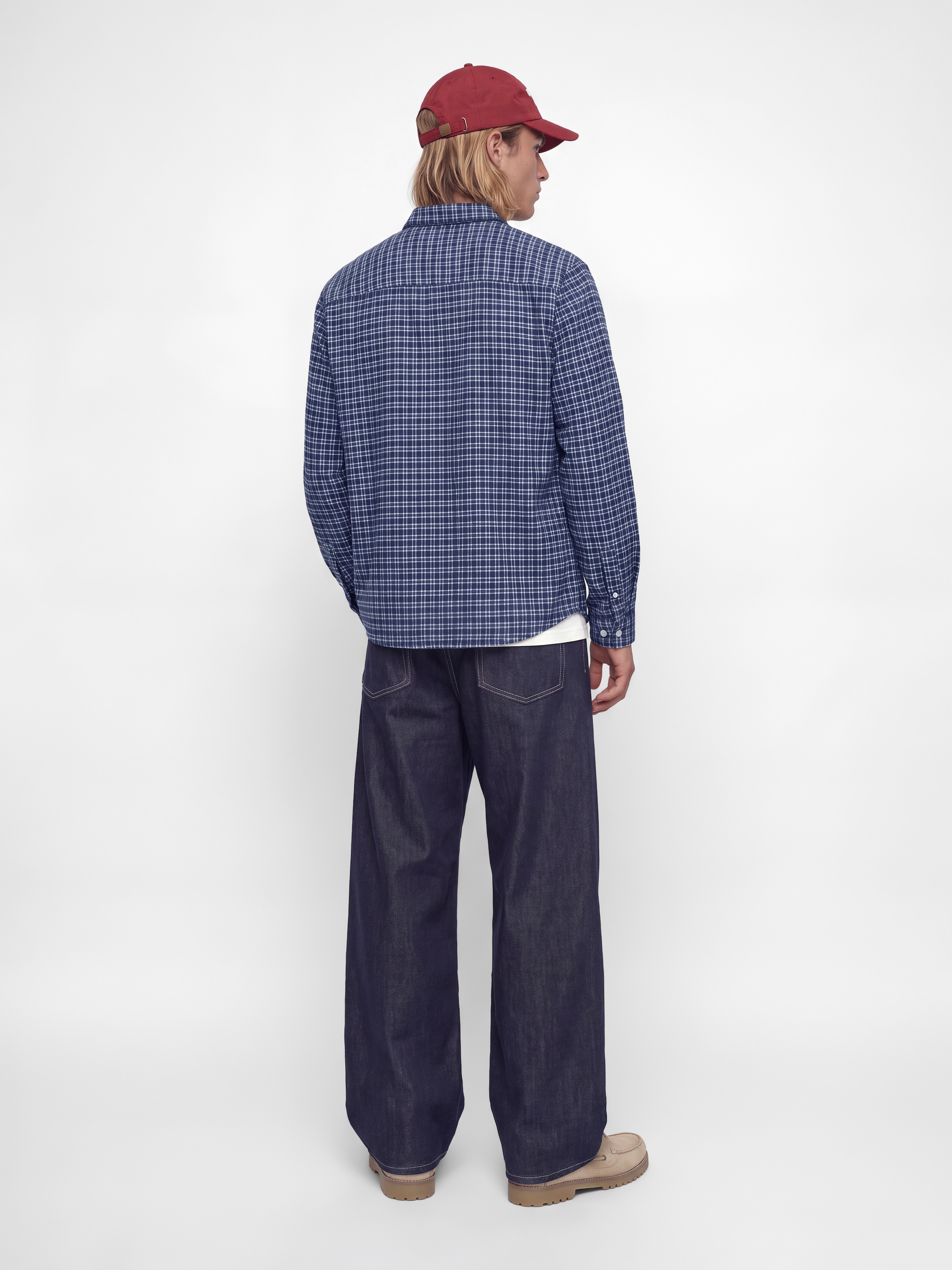 Jack & Jones Langarmhemd »JORFREDERIKSBERG FLANNEL SHIRT L/S« Baumwolle, regular fit
