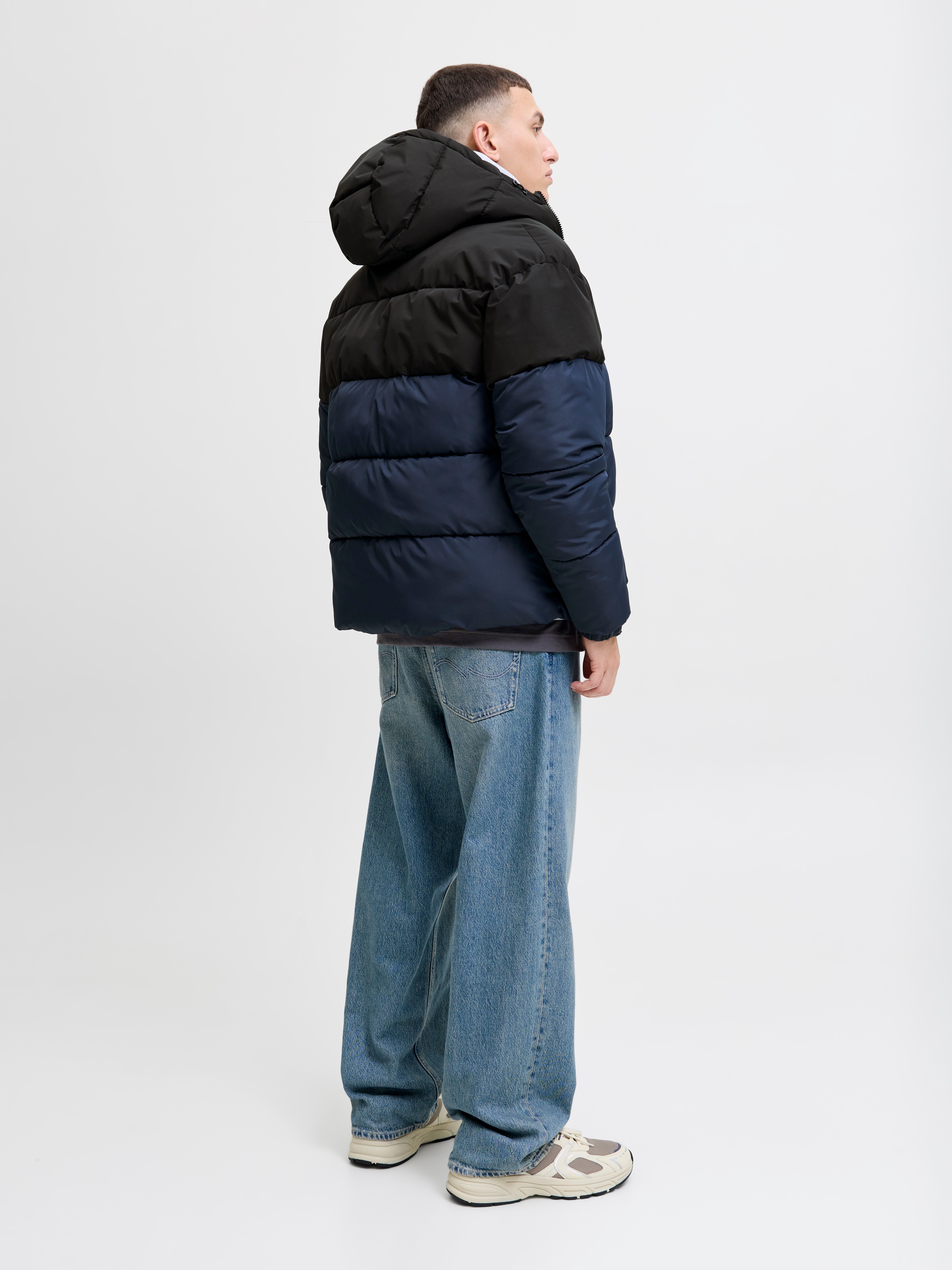 Jack & Jones Steppjacke »JJMAZE PUFFER HOOD« mit Kapuze