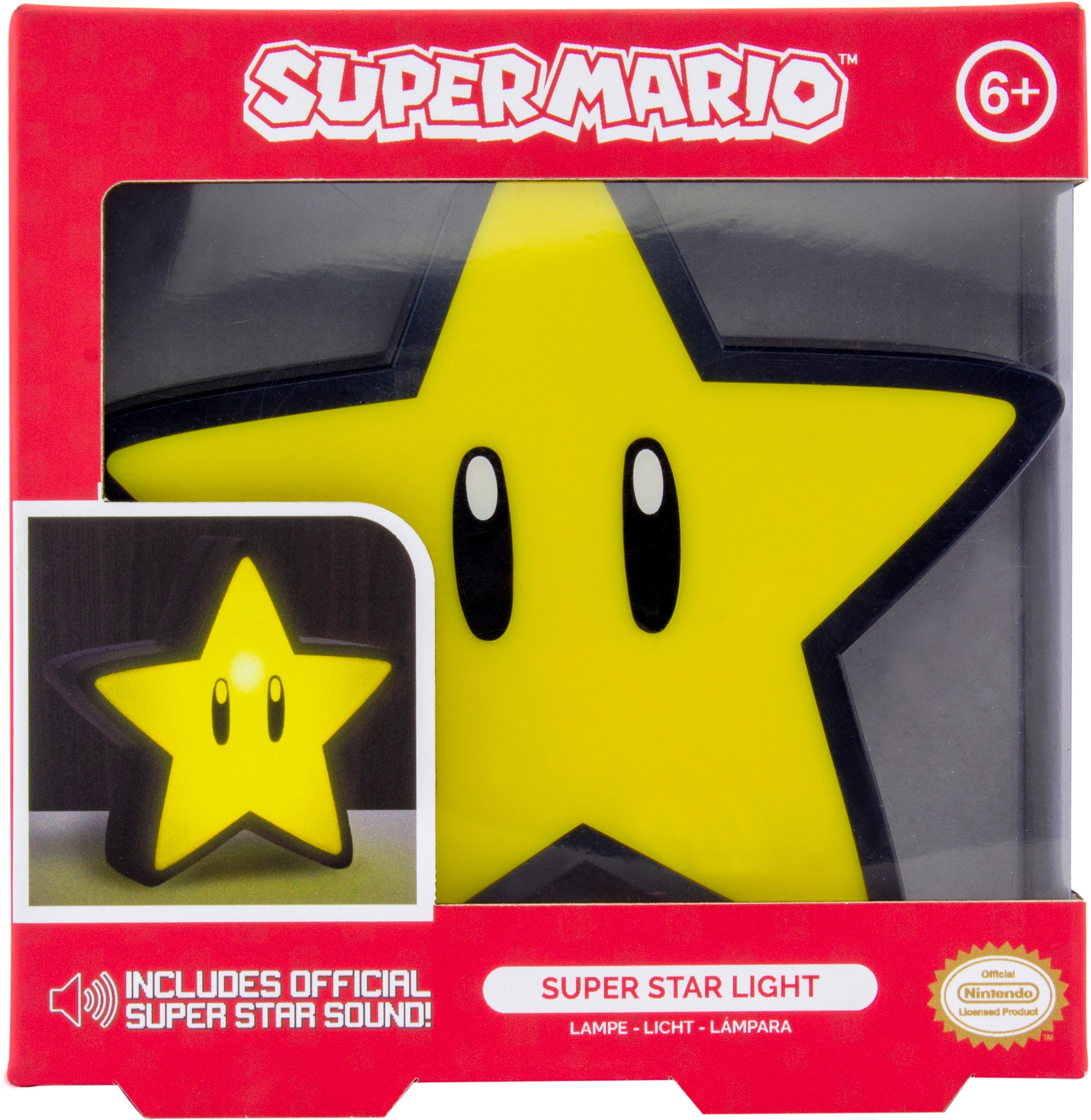 Paladone Dekolicht »Super Mario Super Star Leuchte mit Sound«