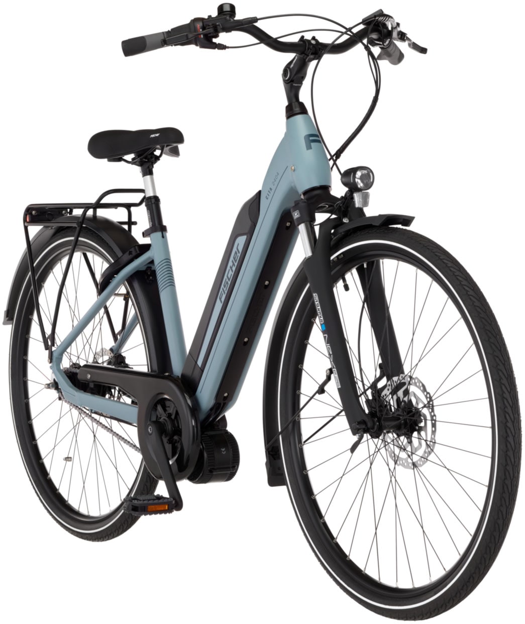 FISCHER Fahrrad »CITA 2404 688 43 ACTIVE« 7 Gang Shimano NEXUS Schaltwerk Mittelmotor mit Akku-Ladegerät | mit Werkzeug,  Pedelec, Elektrofahrrad für Damen und Herren