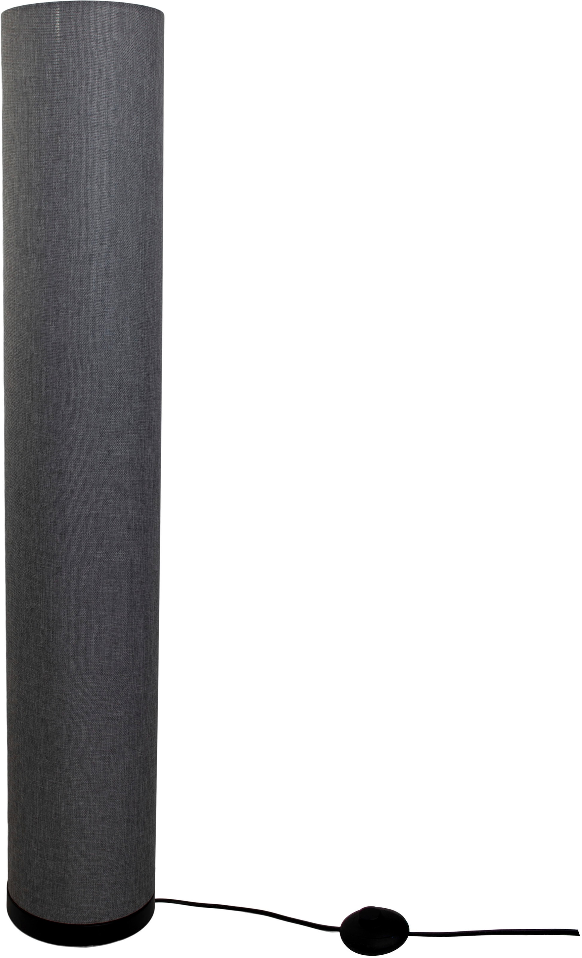 näve Farbe: Höhe: OTTO E27 grau exkl. bei online 110cm, 3 flammig-flammig, 40W, Stehlampe Metall/Textil, »Beate«, max. 3x