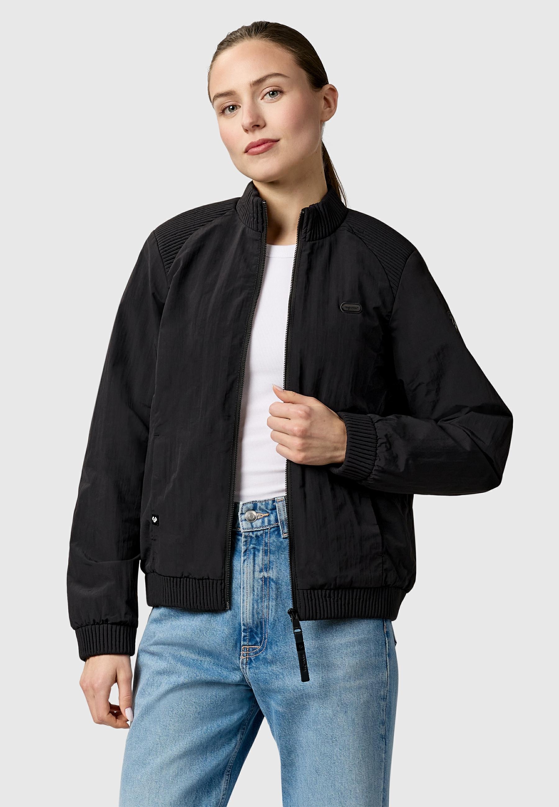 Ragwear Bomberjacke »Bomberjacke Chenna Summer YOUMODO« ohne Kapuze Wasserabweisende leichte Übergangsjacke