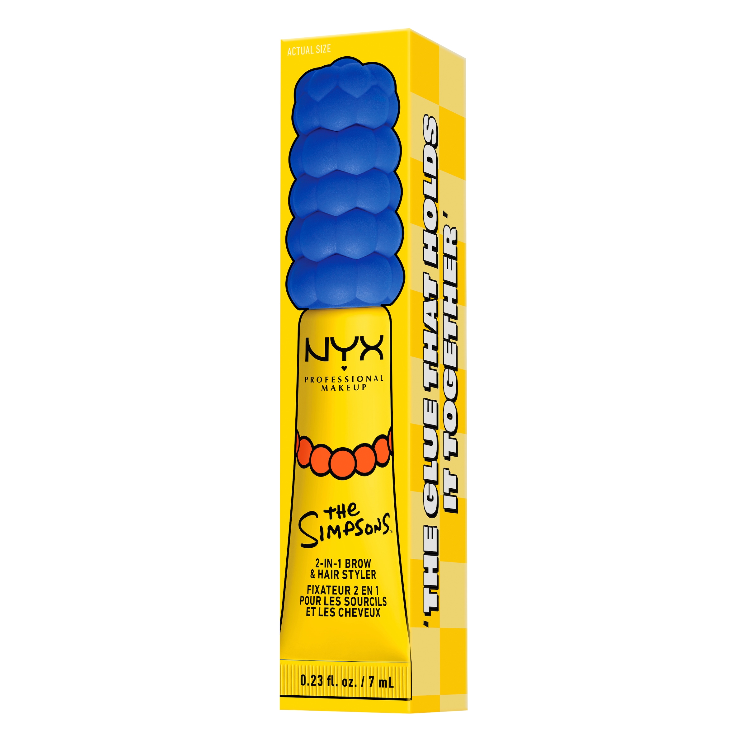 NYX PROFESSIONAL MAKEUP Augenbrauenpflege »MARGE SIMPSON MEGA GLUE 2-IN-1« Augenbrauen- und Haargel