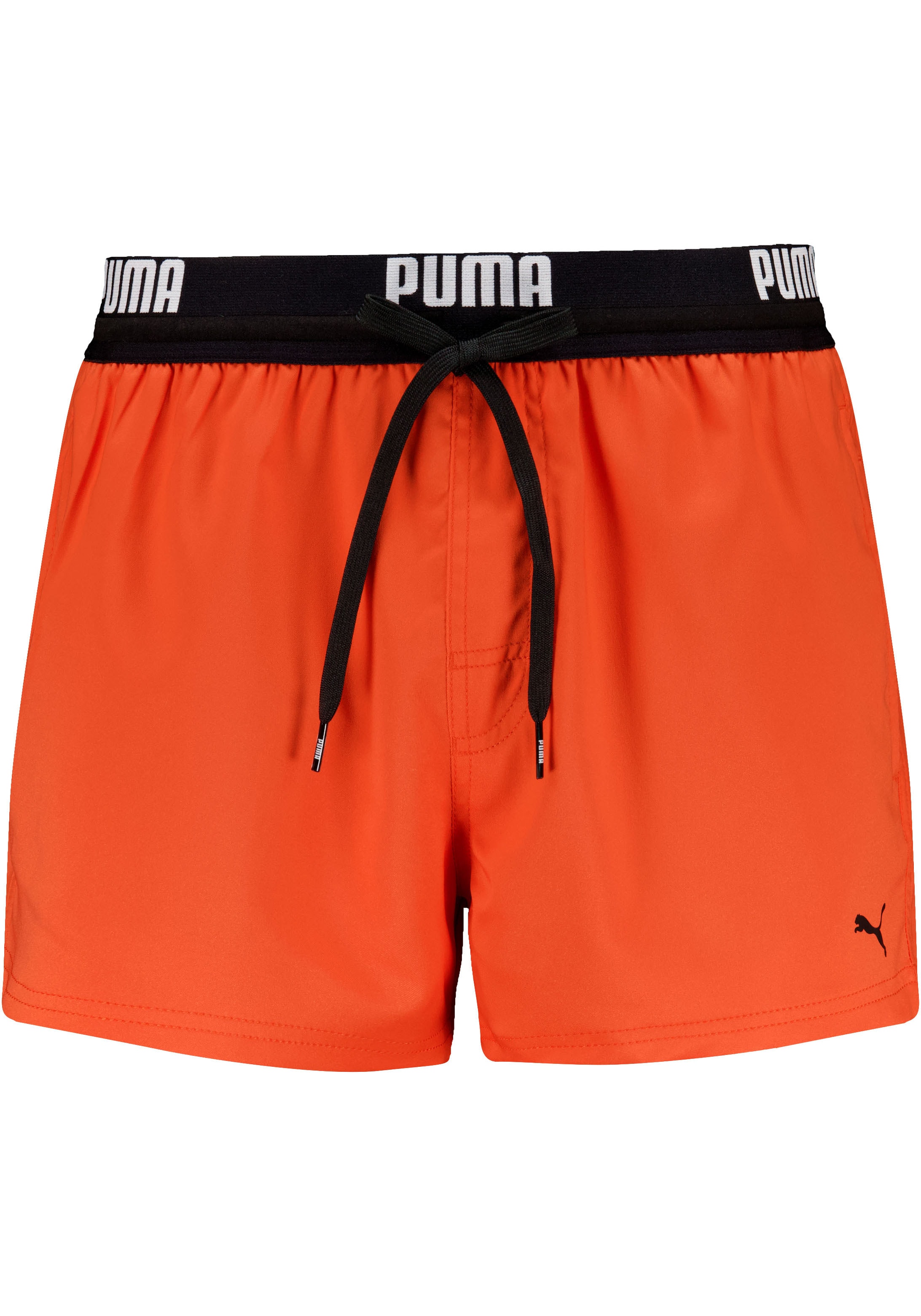 PUMA Badeshorts, mit bedrucktem Bund