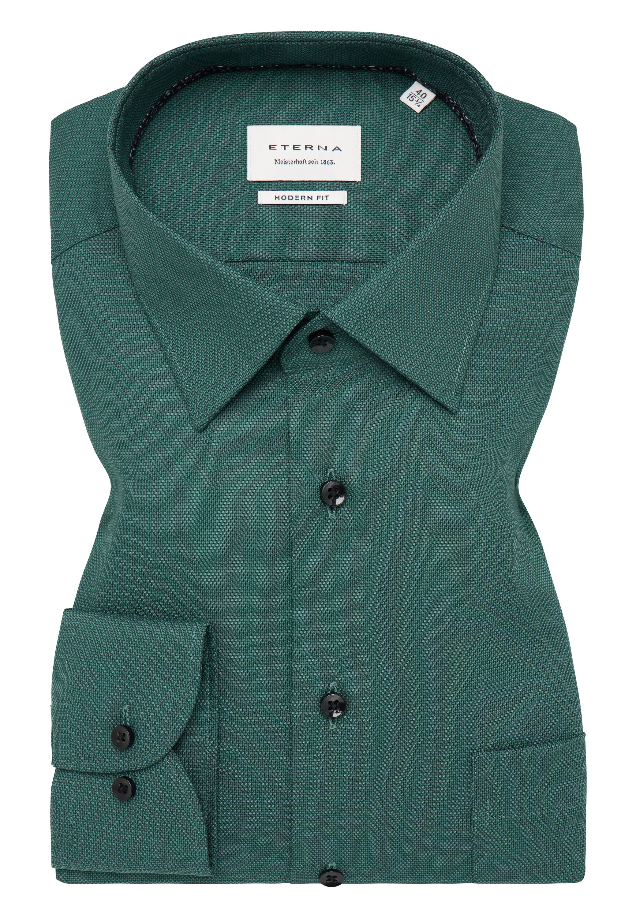 Eterna Langarmhemd »MODERN FIT«, NON IRON (bügelfrei)