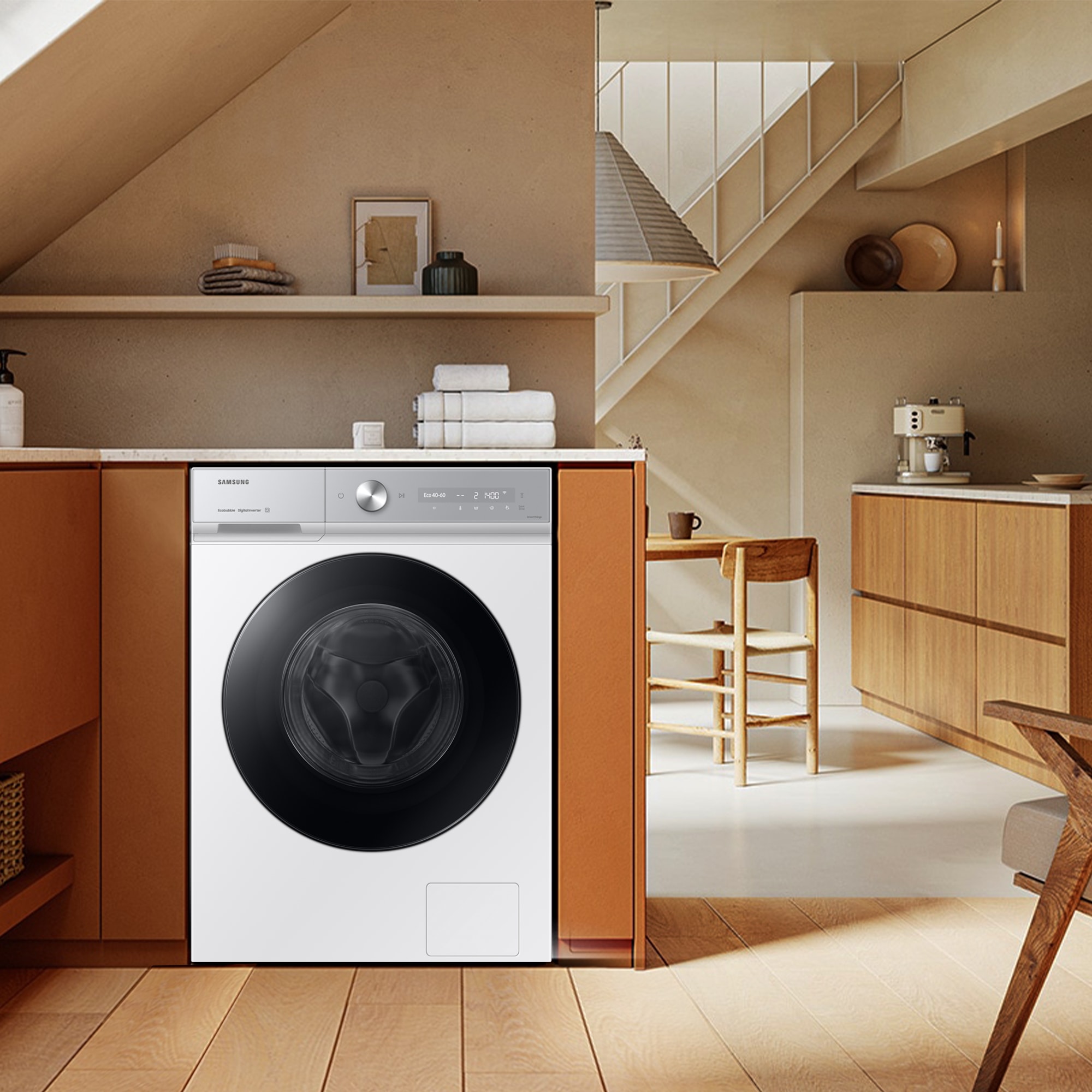 Samsung Waschmaschine WW8400D »WW90DB8U95GH«, 9 kg, 1400 U/min