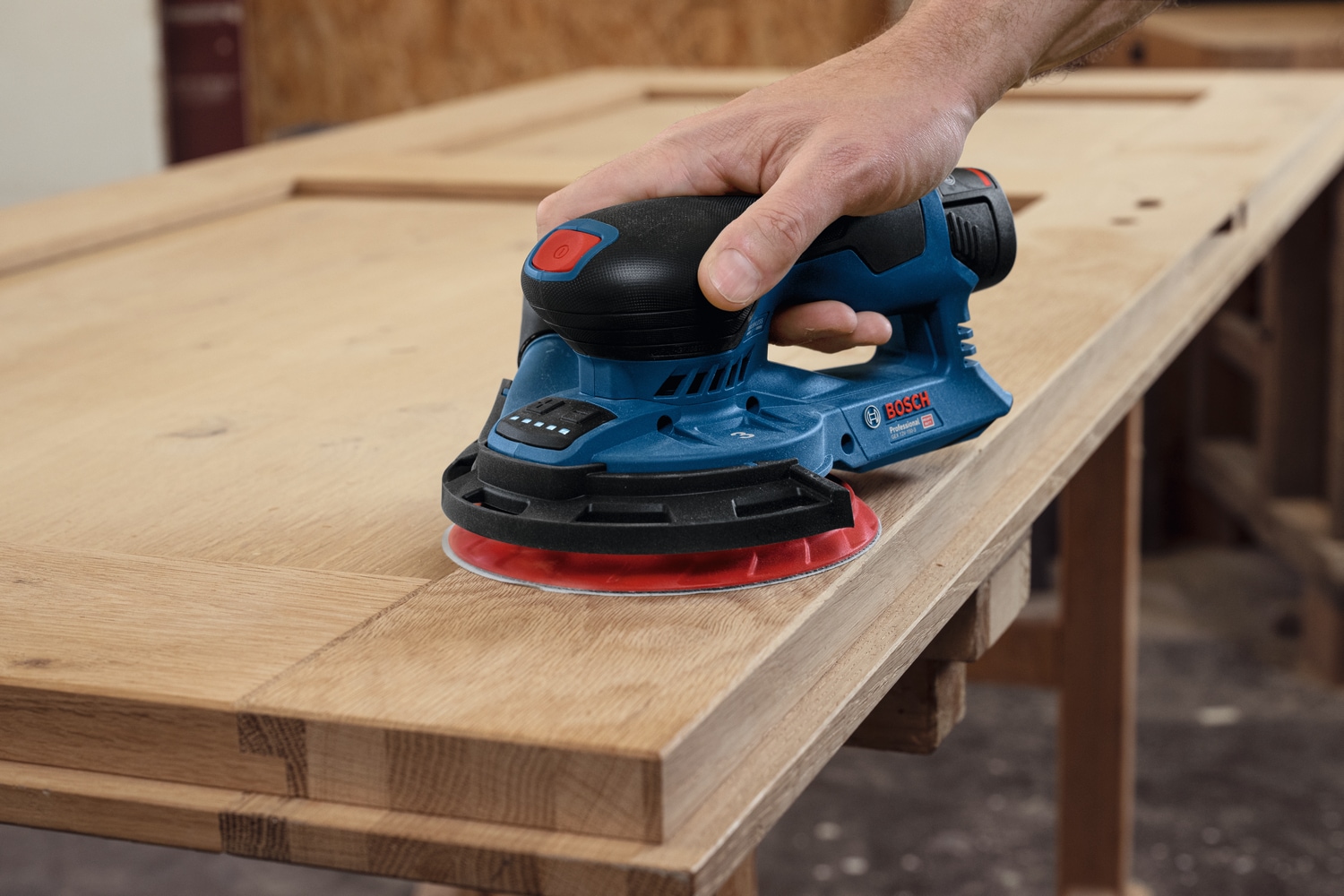 Bosch Professional Akku-Exzenterschleifer »GEX 12V-150-3 Professional solo« ohne Akku und Ladegerät