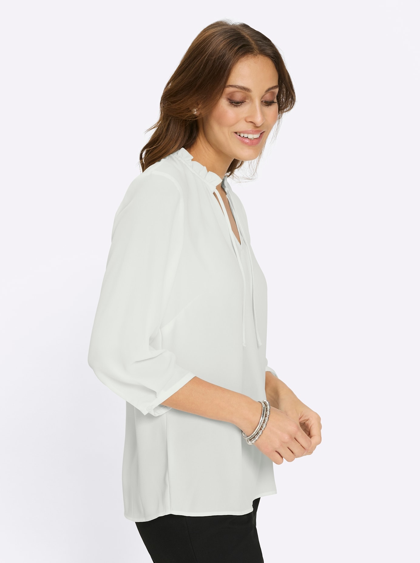 Lady Rüschenbluse