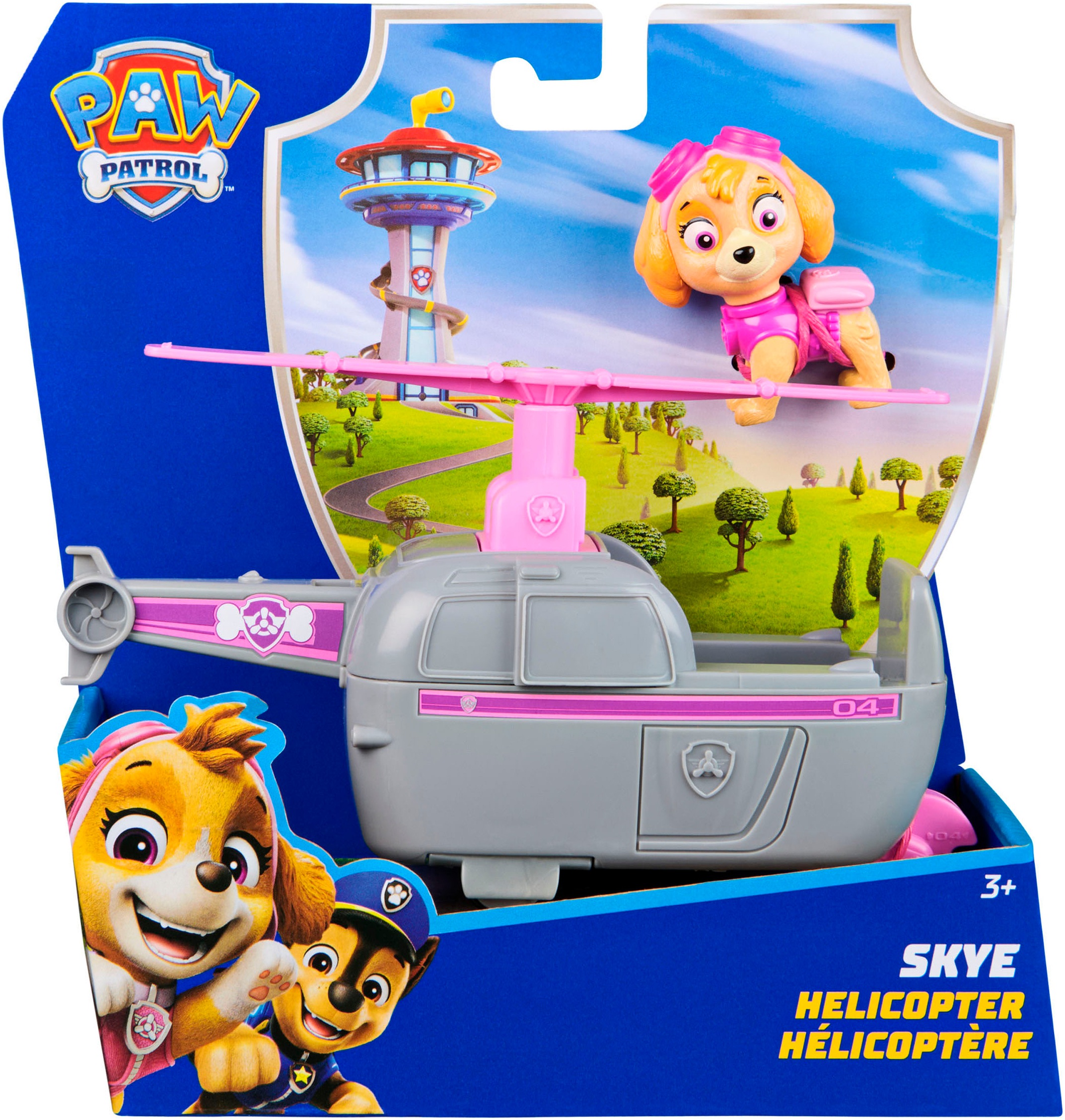 Spin Master Spielzeug-Auto »PAW Patrol, Sust. Basic Vehicle Skye«, zum Teil aus recycelten Material