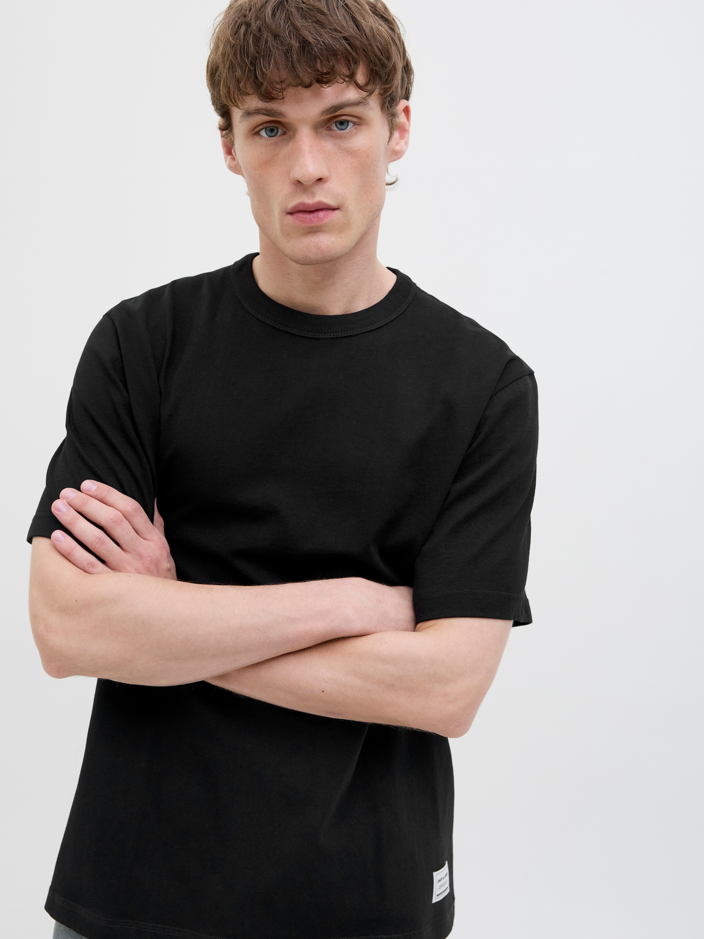 Jack & Jones T-Shirt »JJEDOVER TEE SS CREW NECK«