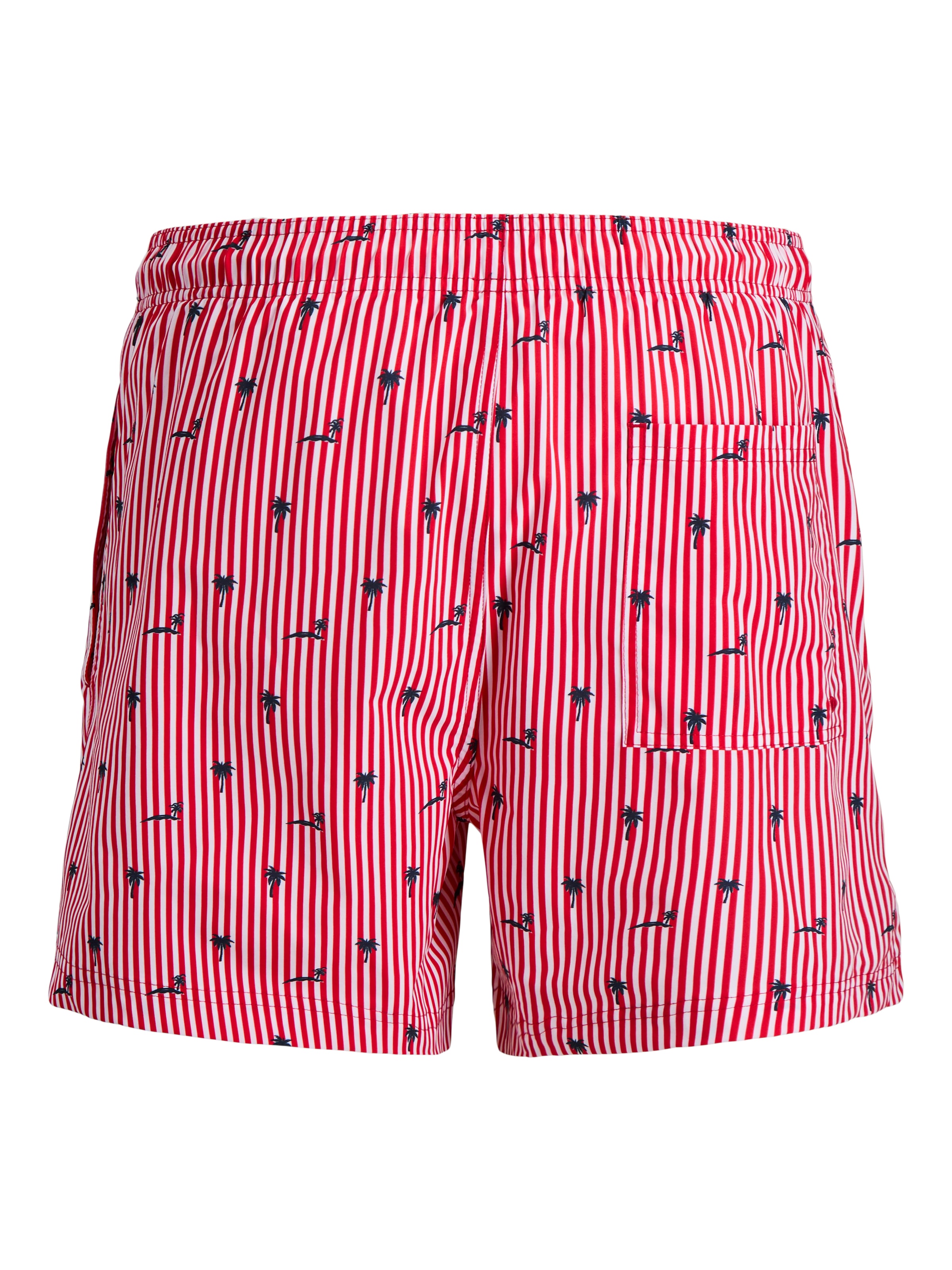 Jack & Jones Badeshorts »JPSTMAUI BREEZE MINI STRIPE SWIM SRT SN« Kunstfaser, normal geschnitten
