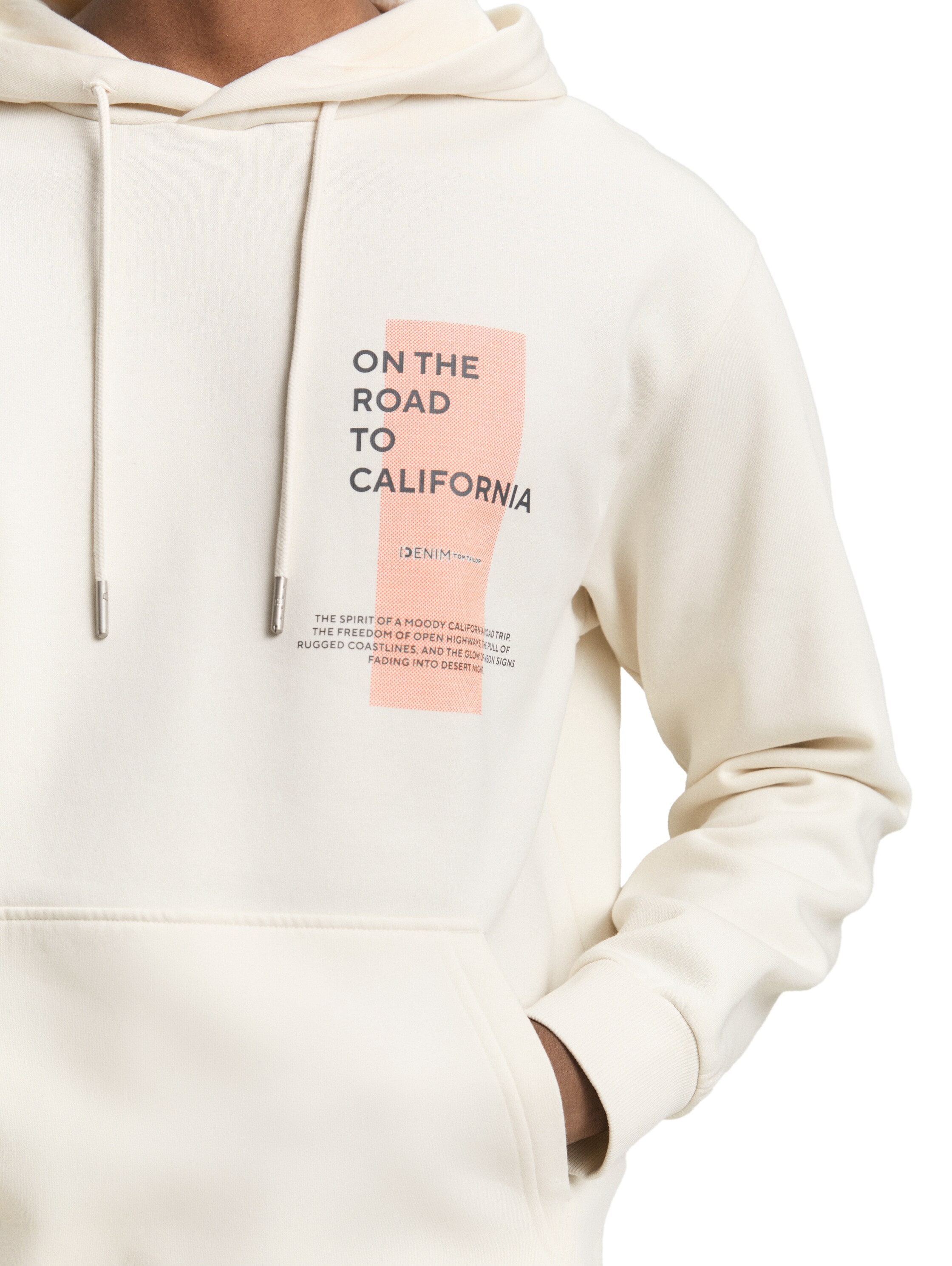 TOM TAILOR Denim Hoodie mit Print