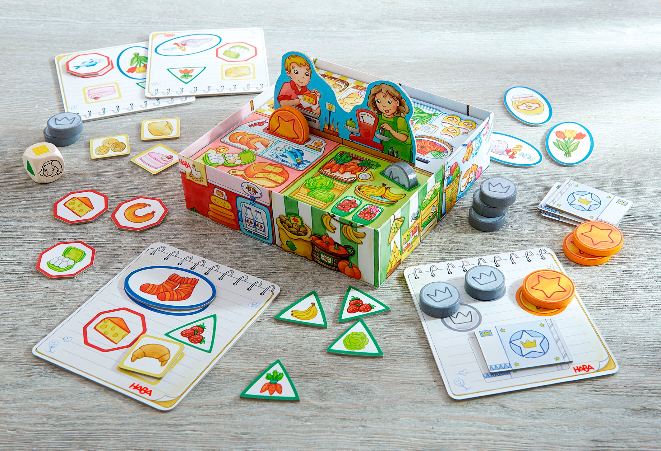 Haba Spiel »Meine ersten Spiele - Einkaufen«, Made in Germany
