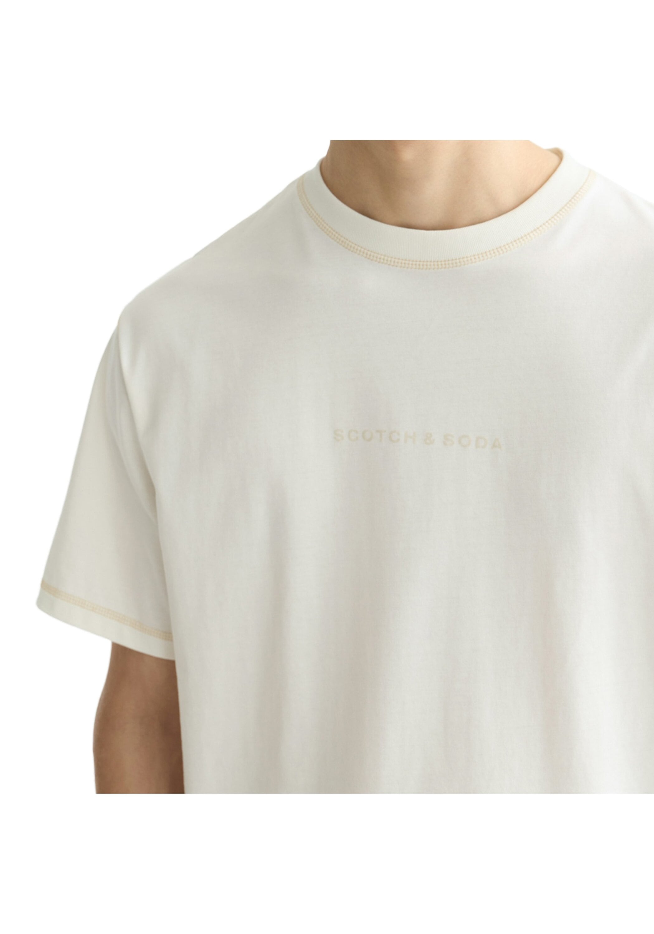 Scotch & Soda T-Shirt »T-Shirt Core Logo Front Chest T-Shirt 1er Pack« 1 tlg.