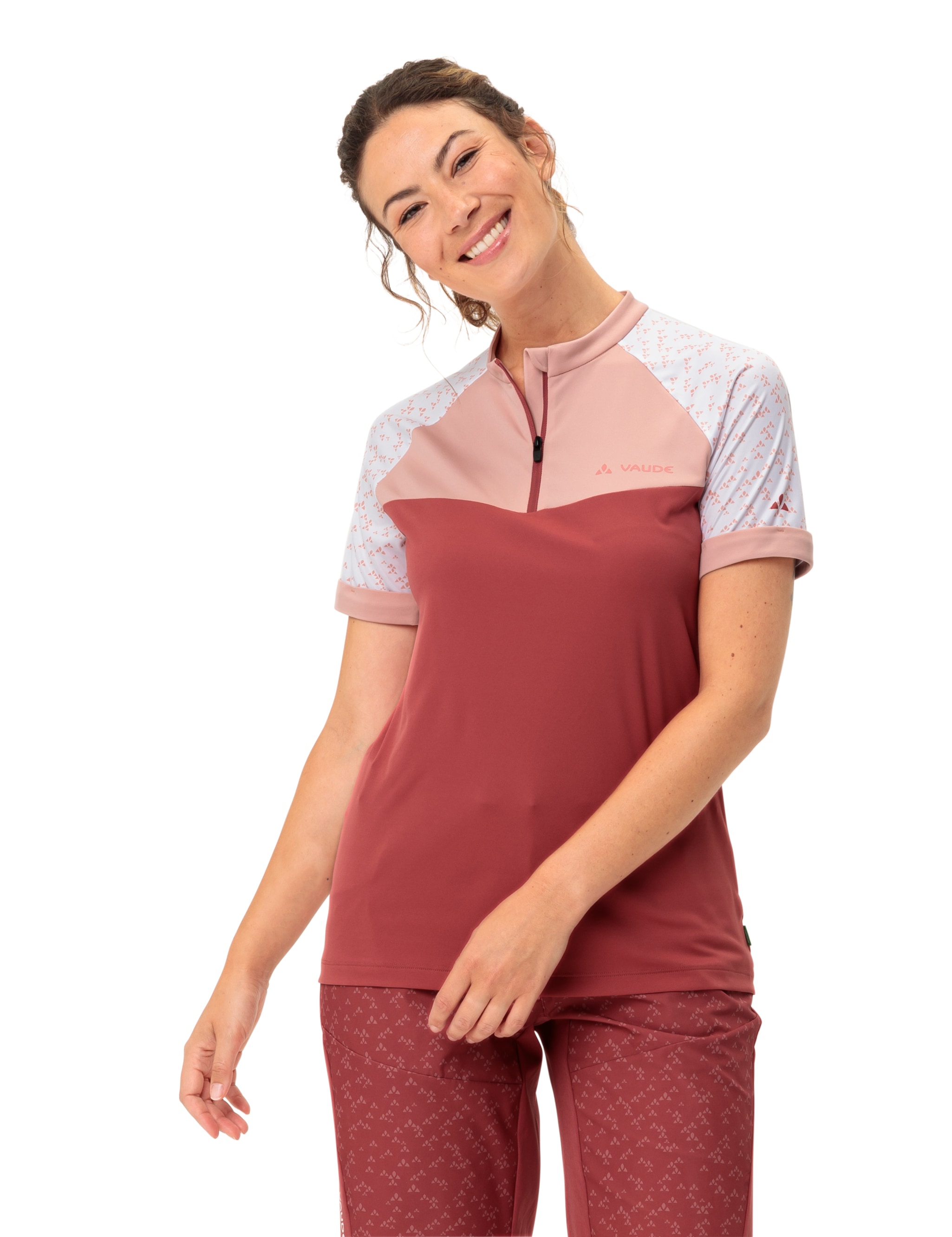 VAUDE Funktionsshirt »WOMEN'S LEDRO PRINT SHIRT«, Fahrradshirt