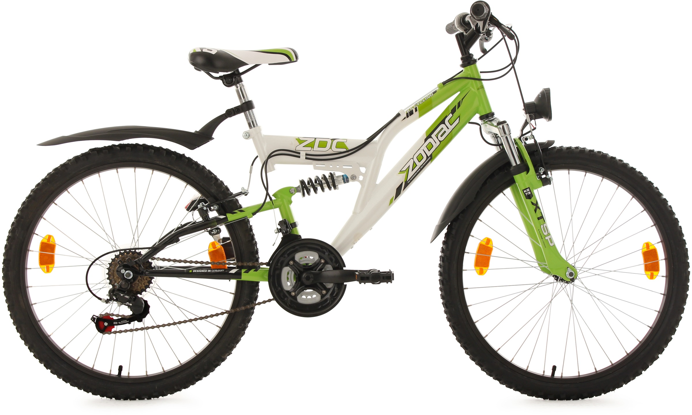 KS Cycling Jugendfahrrad »Zodiac«, 18 Gang, Shimano, Tourney Schaltwerk, Kettenschaltung