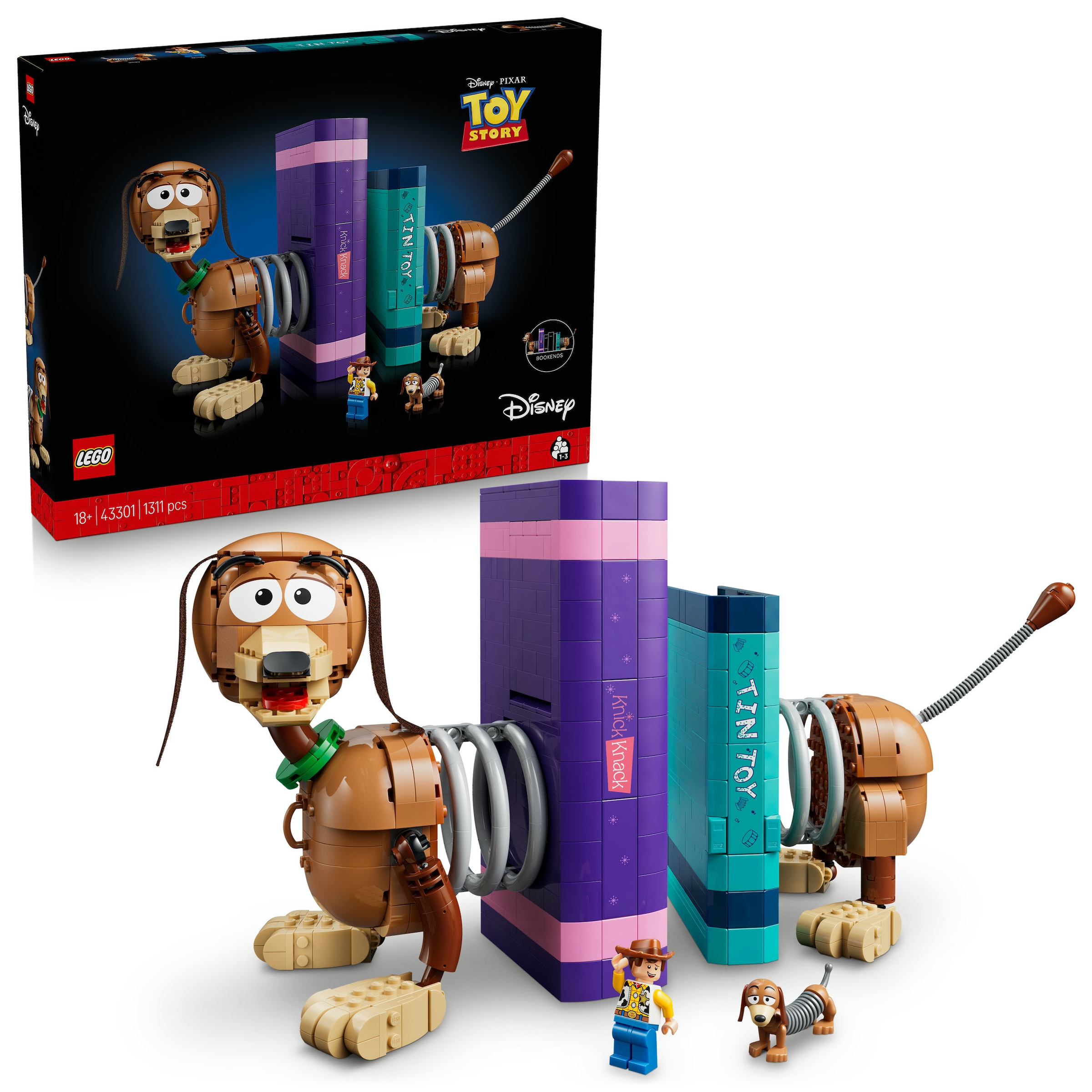 LEGO® Konstruktionsspielsteine »Toy Story: Slinky-Buchstützen (43301), LEGO Disney Pixar«