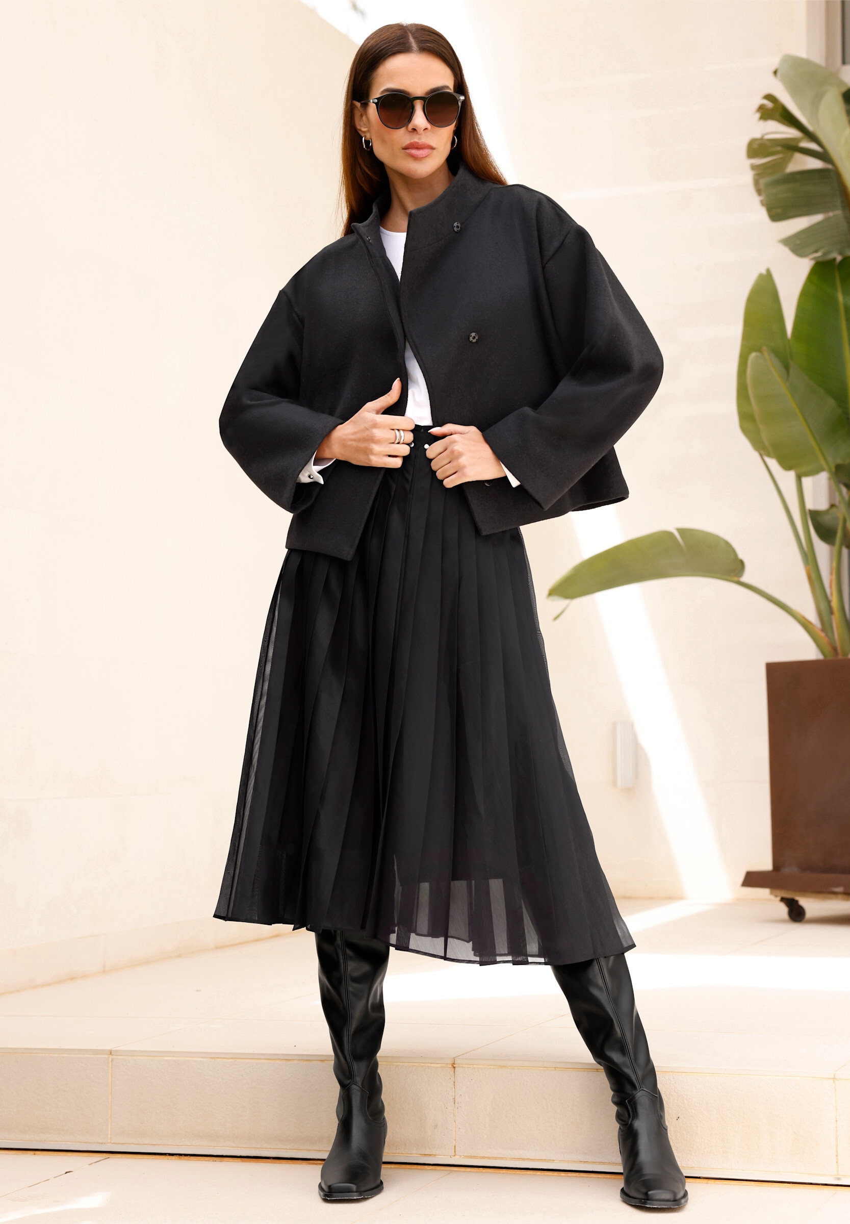 heine Blusenblazer »Blazer Jackenblazer in Flausch-Qualität«