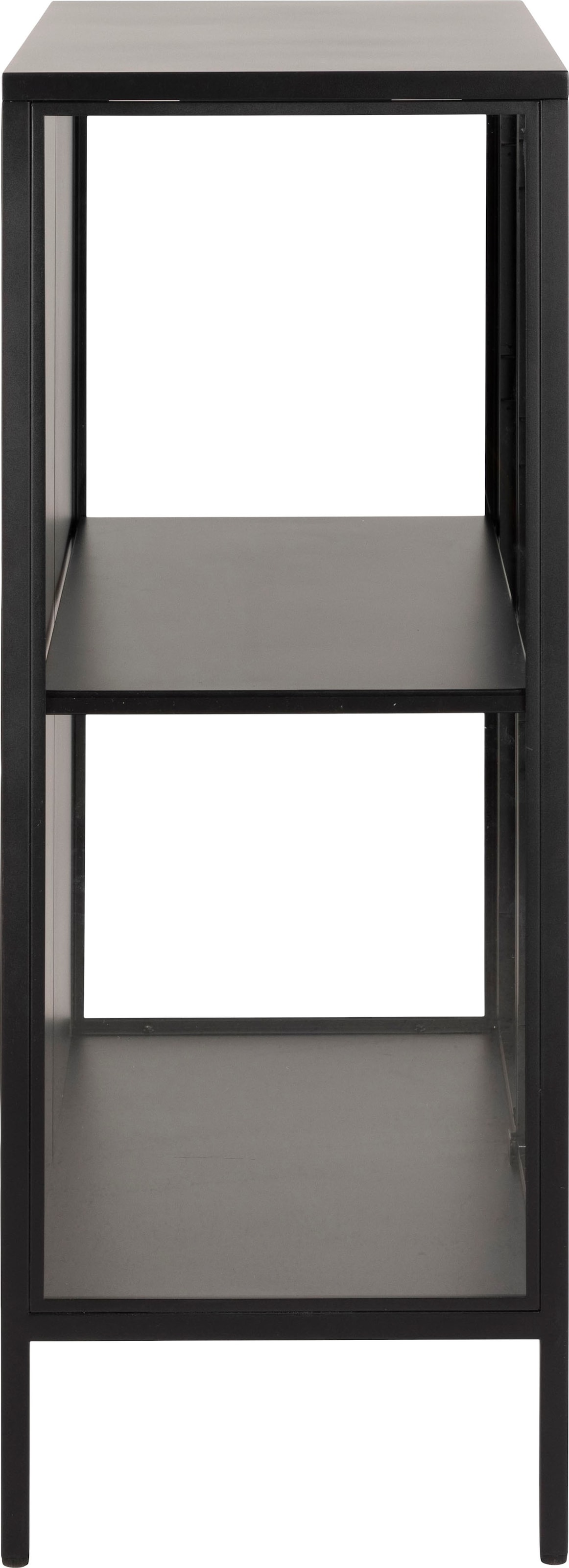 ACTONA GROUP Vitrine »New York«, schwarzes Metall mit Glastüren, 2 Fächern,  Höhe 100 cm online kaufen