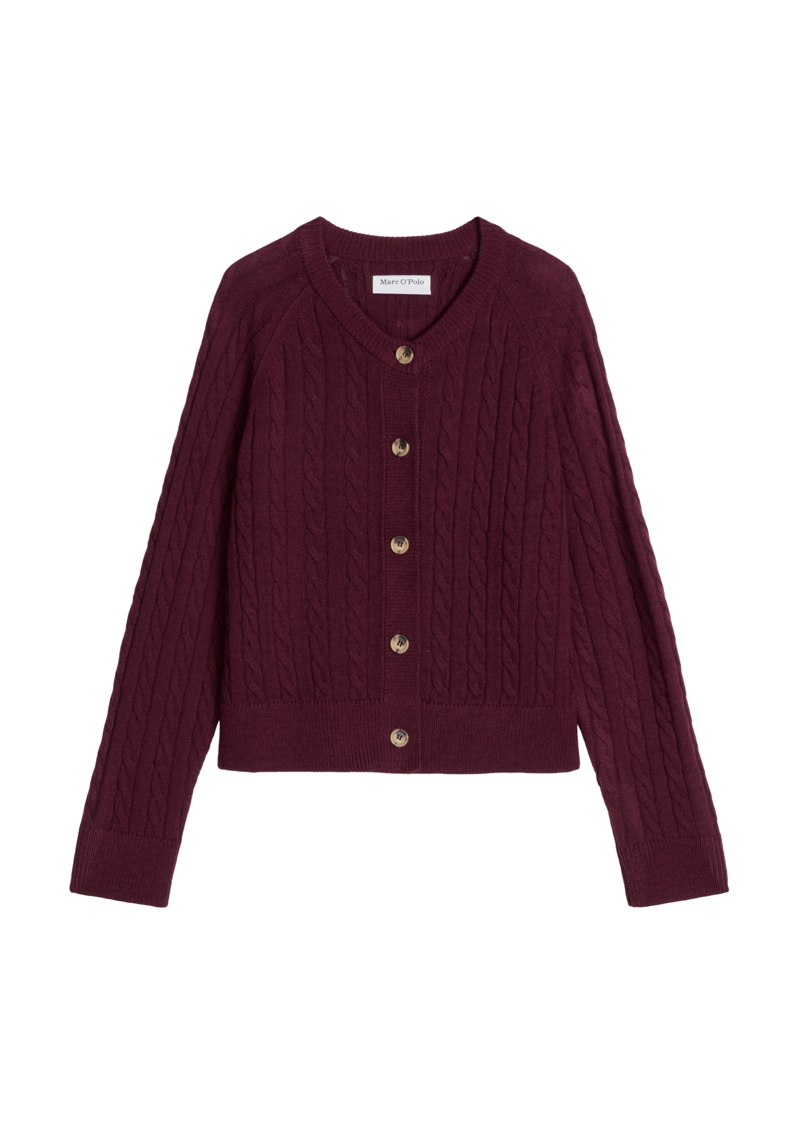 Marc O'Polo DENIM Cardigan aus Schurwoll-Mix