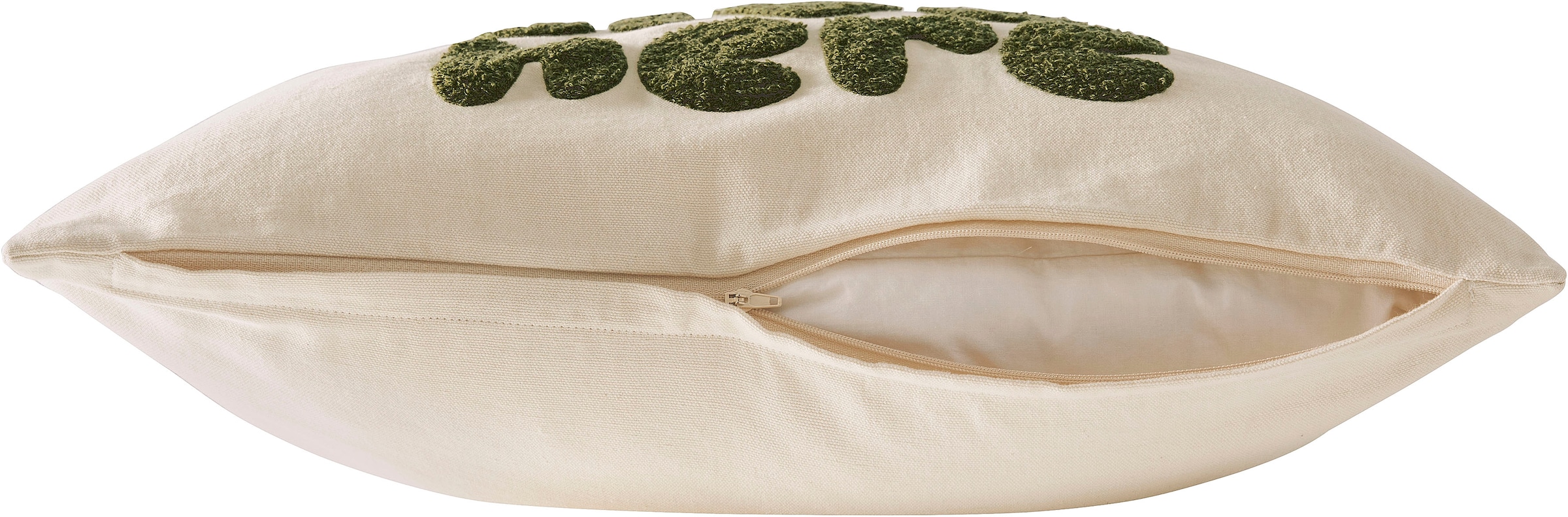 homsy by Ana Johnson Dekokissen »Glamery« 100 % Baumwolle, edle 3D Stickerei, zweiseitiges Design, ohne Füllung