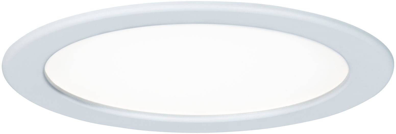 Paulmann LED Panel »LED Einbaupanel rund 220mm 16,5W 4.000K Weiß«, 1 flammig, LED Einbaupanel rund 220mm 16,5W 4.000K Weiß