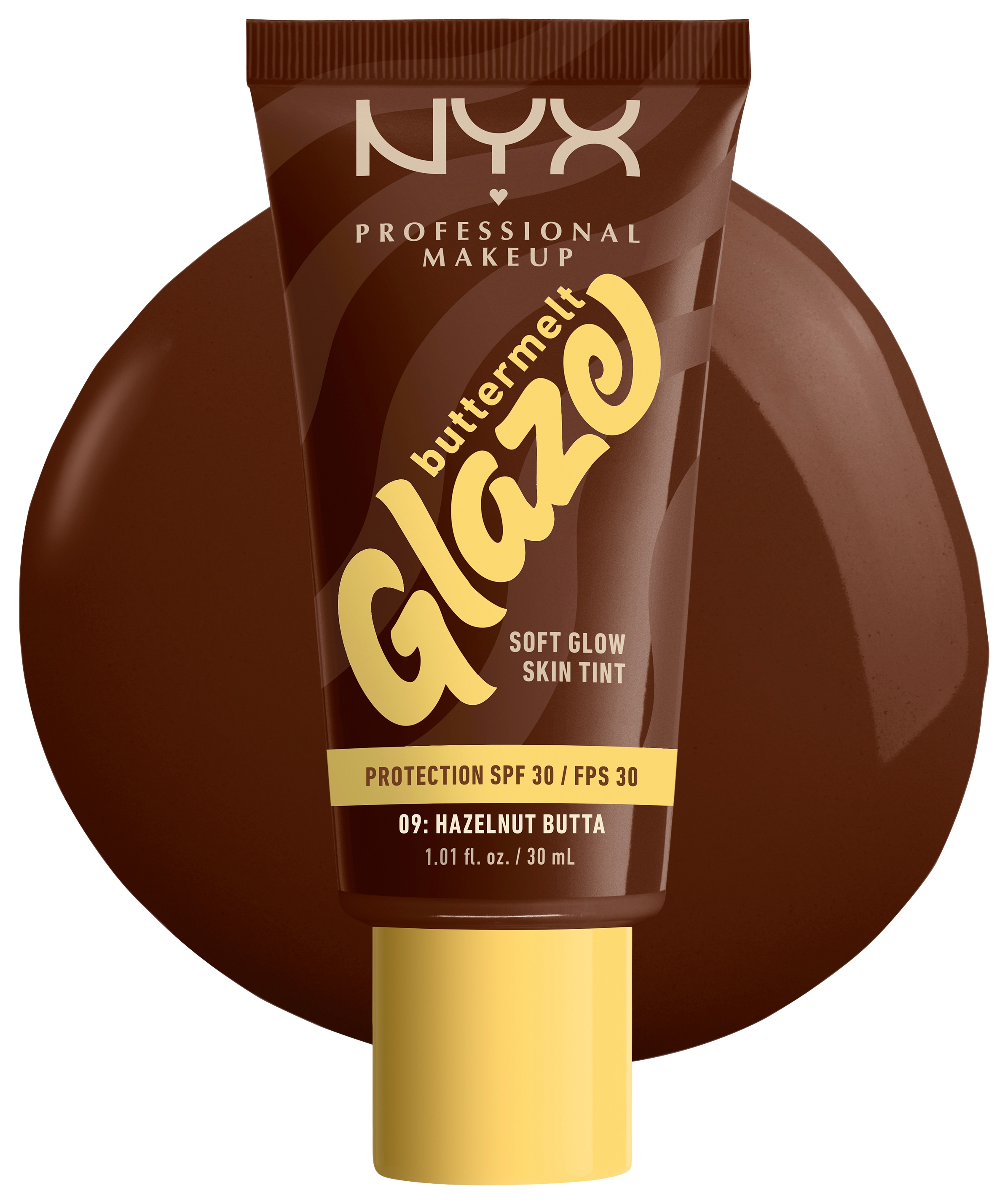NYX Foundation »NYX Professional Makeup Buttermelt Glaze Foundation LSF 30«