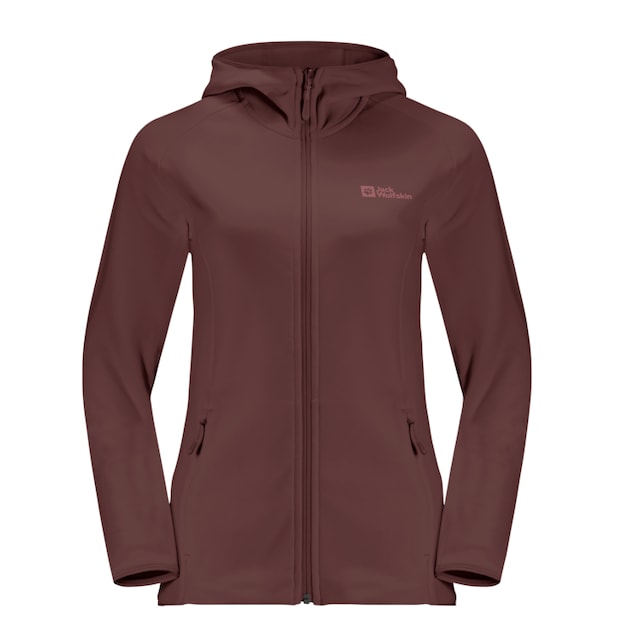 Jack Wolfskin Fleecejacke »BAISELBERG HOODED FZ W«, mit Kapuze, aus  Stretch-Fleece für jeden Tag auf Raten kaufen | OTTO