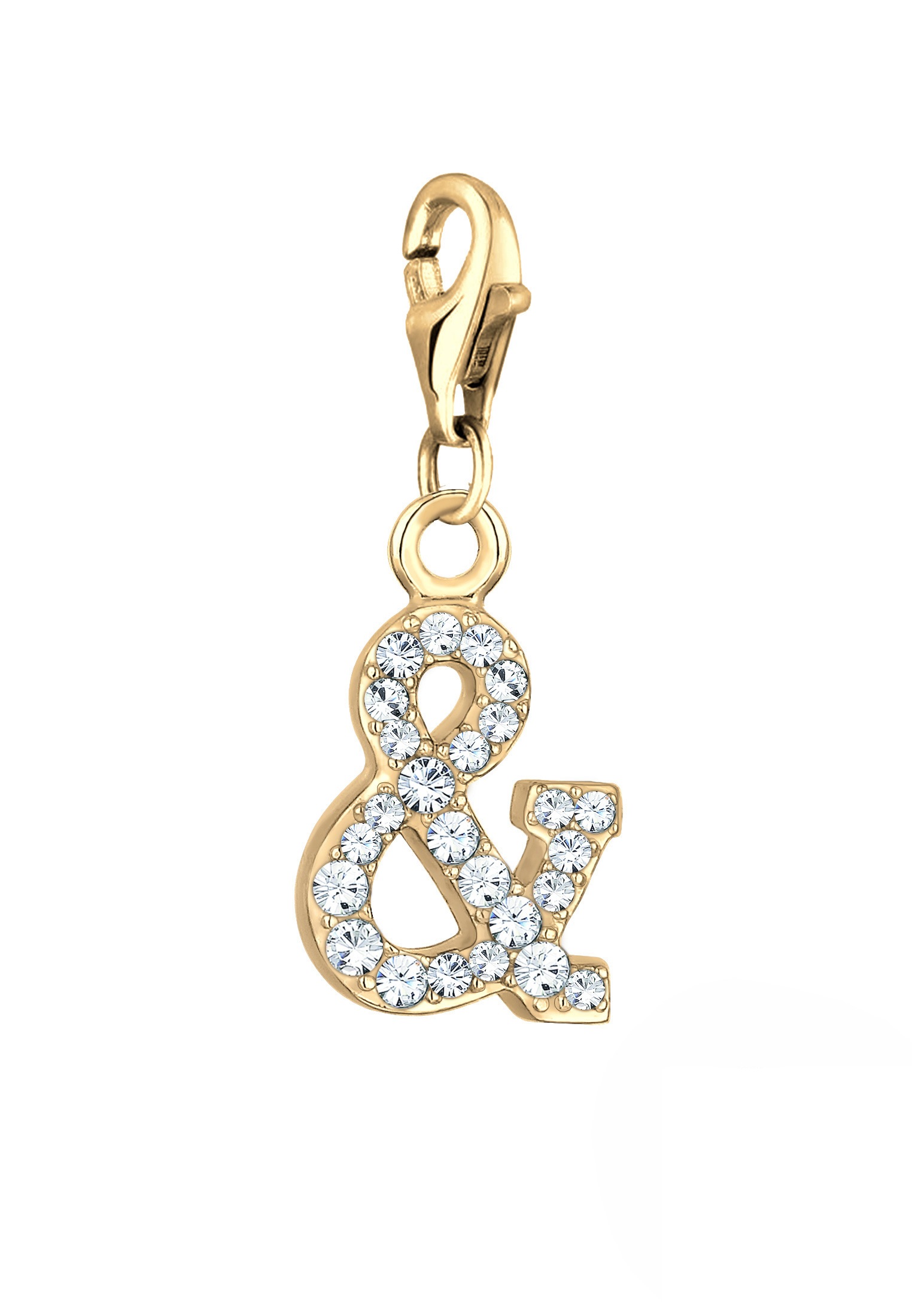 Nenalina Charm-Einhänger »Charm Zeichen Symbol Kristalle 925 Silber«