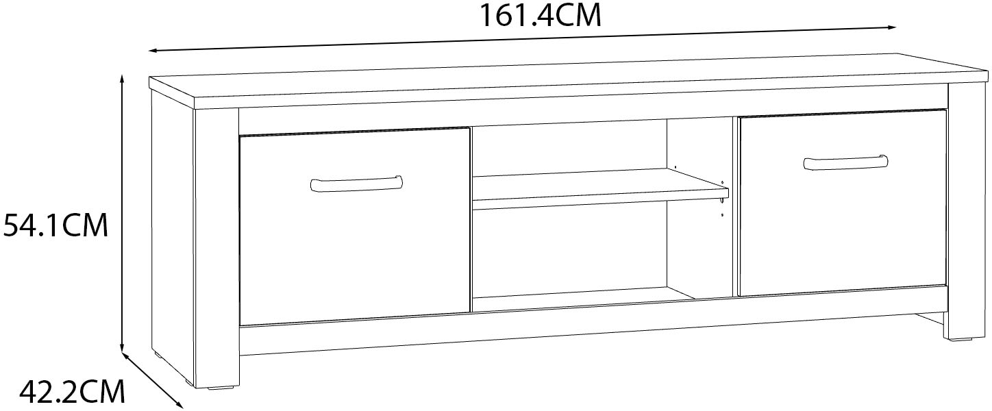 FORTE Lowboard »San CayetanoTV-Board, TV-Schrank«