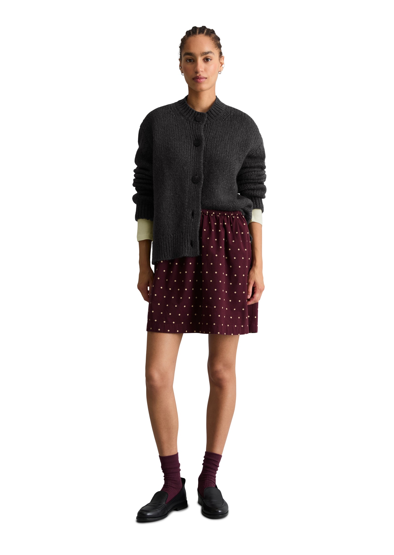 Marc O'Polo DENIM Cardigan aus Schurwolle-Alpaka-Mix