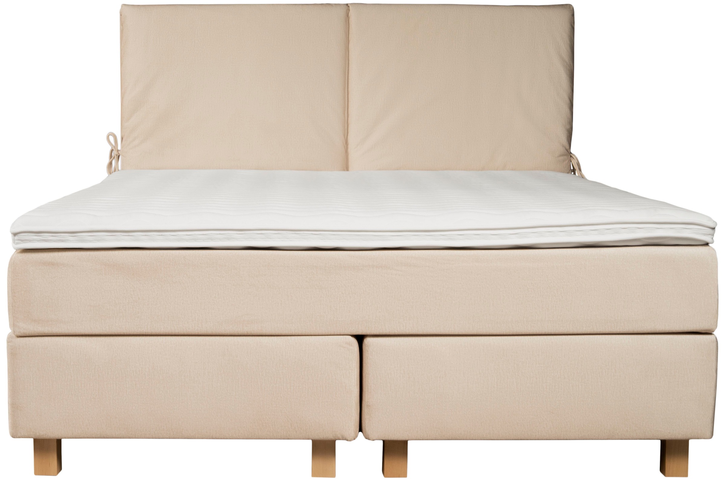 Home affaire Boxspringbett »Nele« inkl. Topper im schlichtem Design