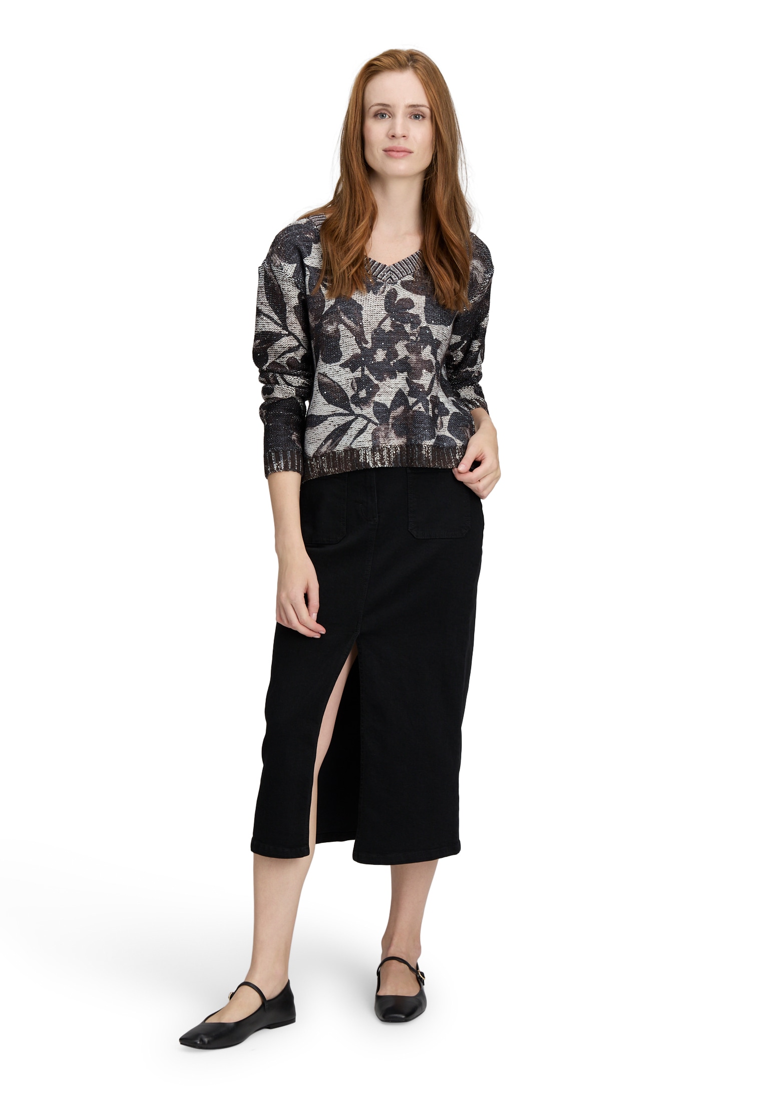 Betty Barclay Jeansrock »Jeansrock mit aufgesetzten Taschen«