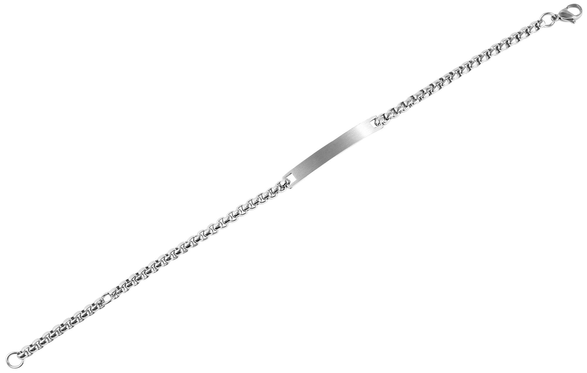 Adelia´s Armband »Unisex Armband aus Edelstahl 19+4 cm«
