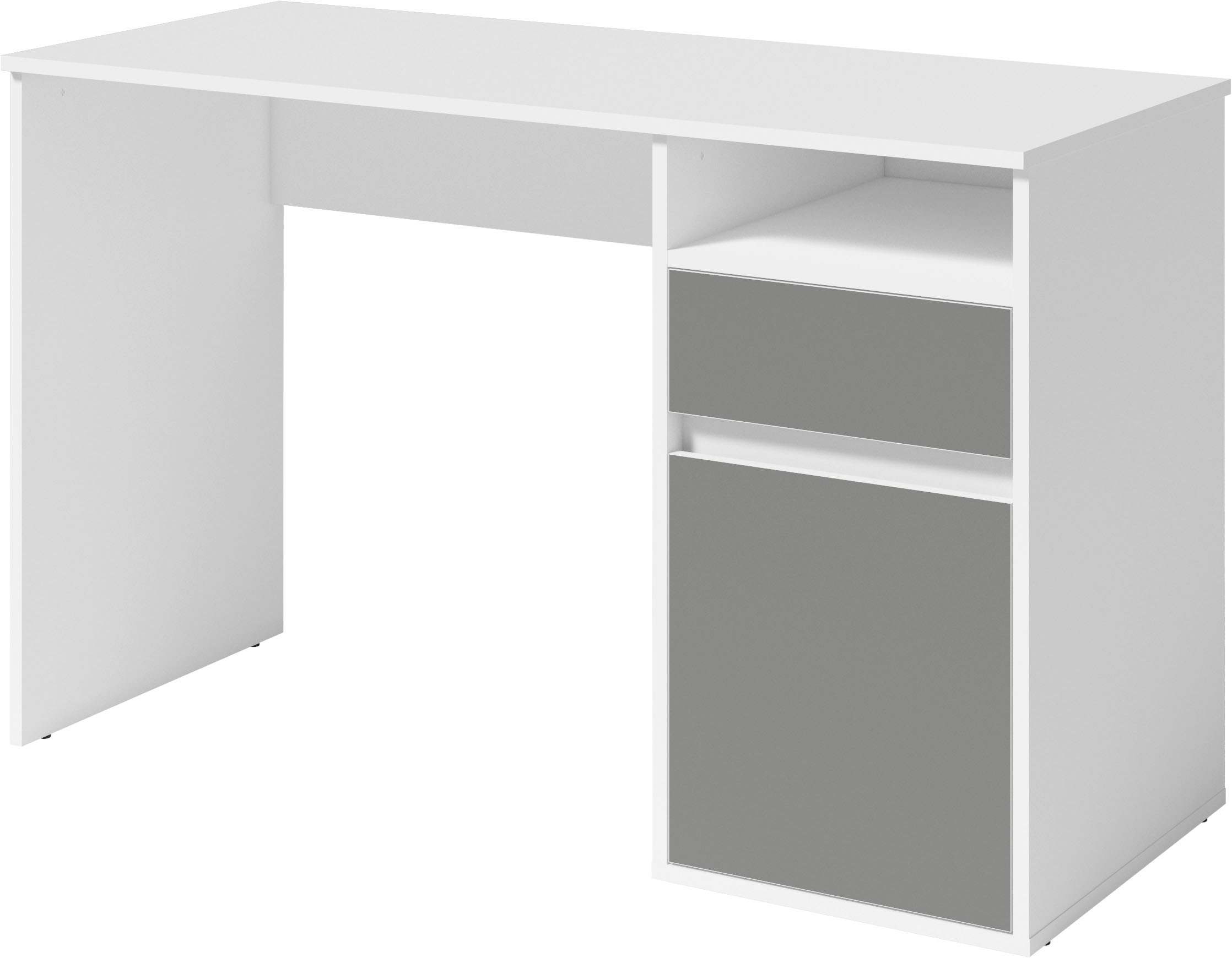 Home affaire Schreibtisch »Tinsley«, mit Schublade, und Tür, Breite 120 x53 cm