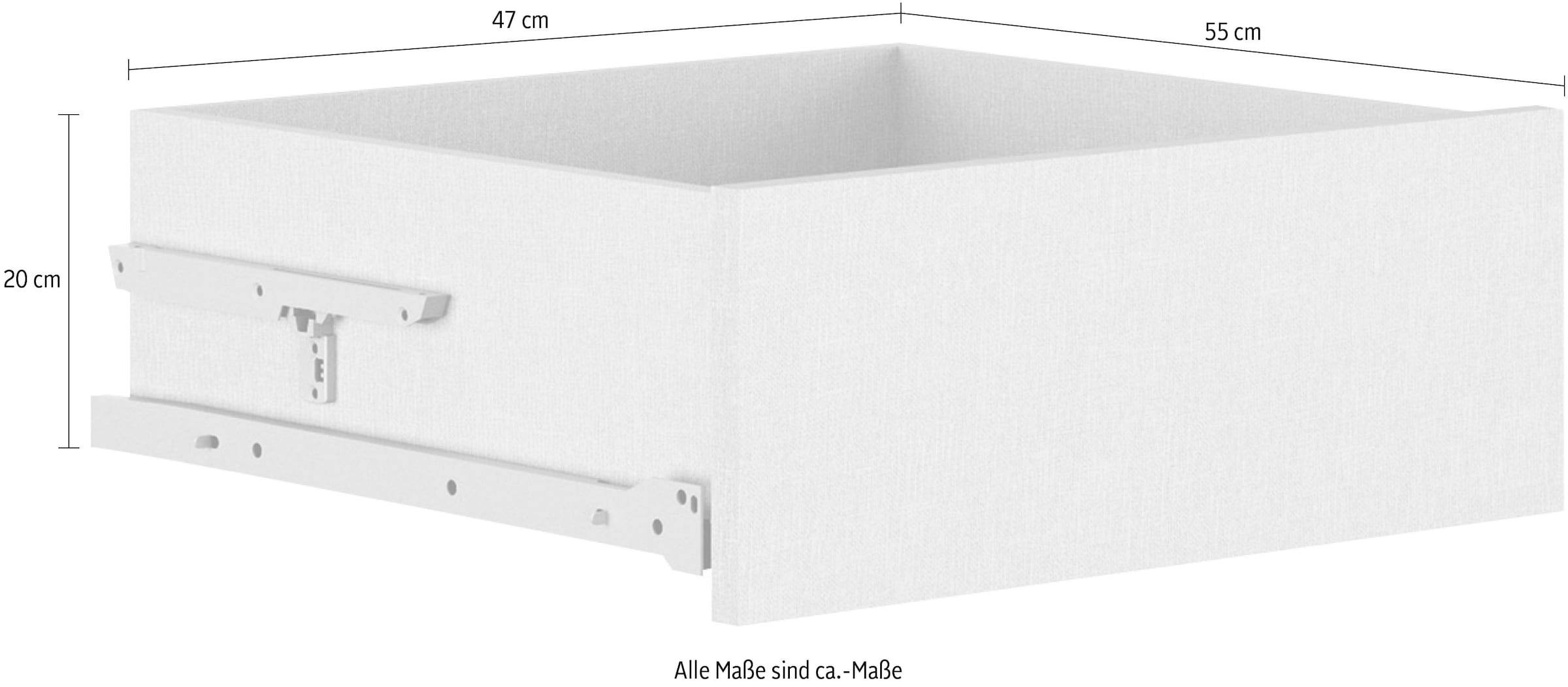 Gami Schublade »Enzo«, (1 St.), Verschiedene Module einfach zu kombinieren