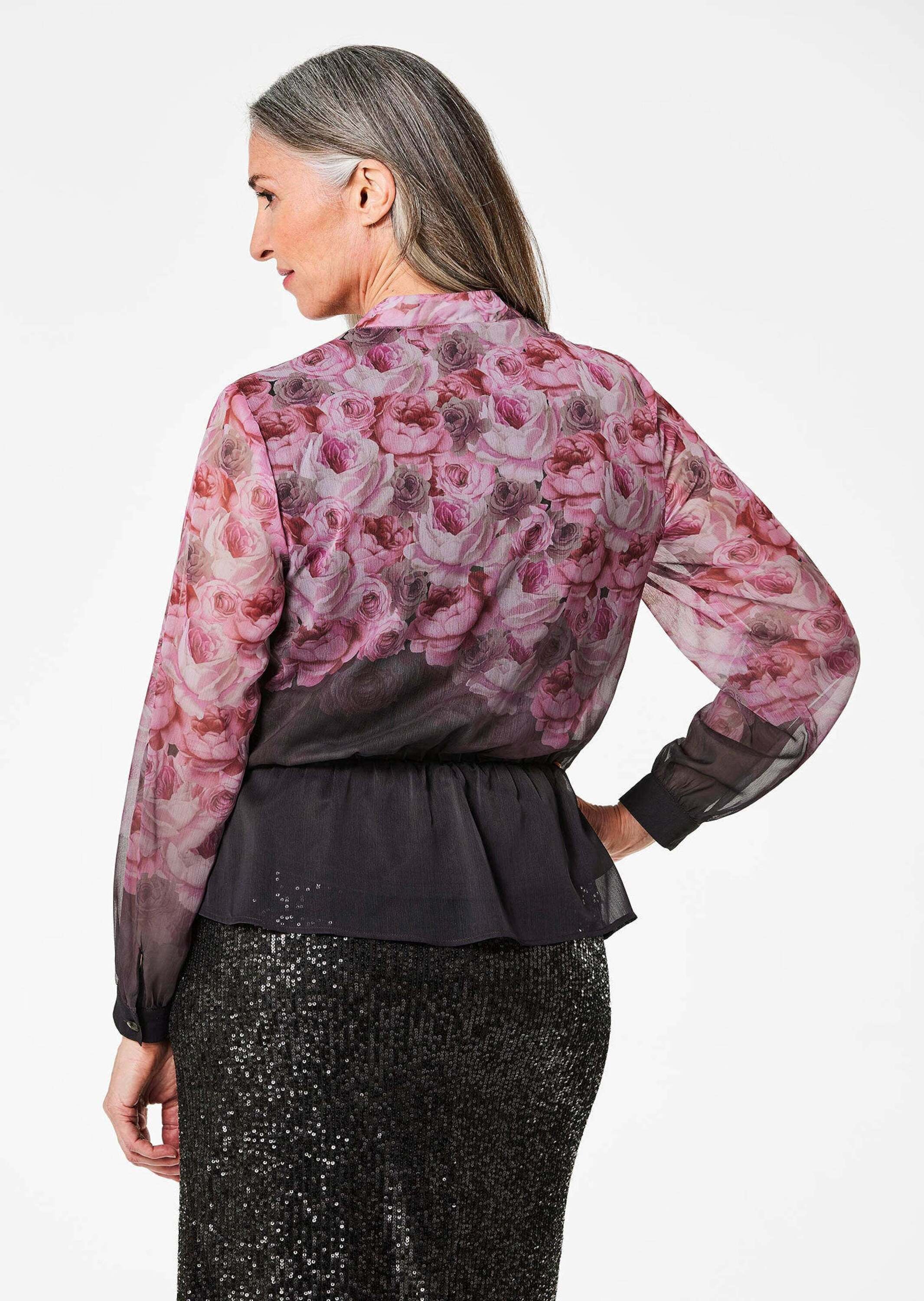 GOLDNER Satinbluse »Bluse«