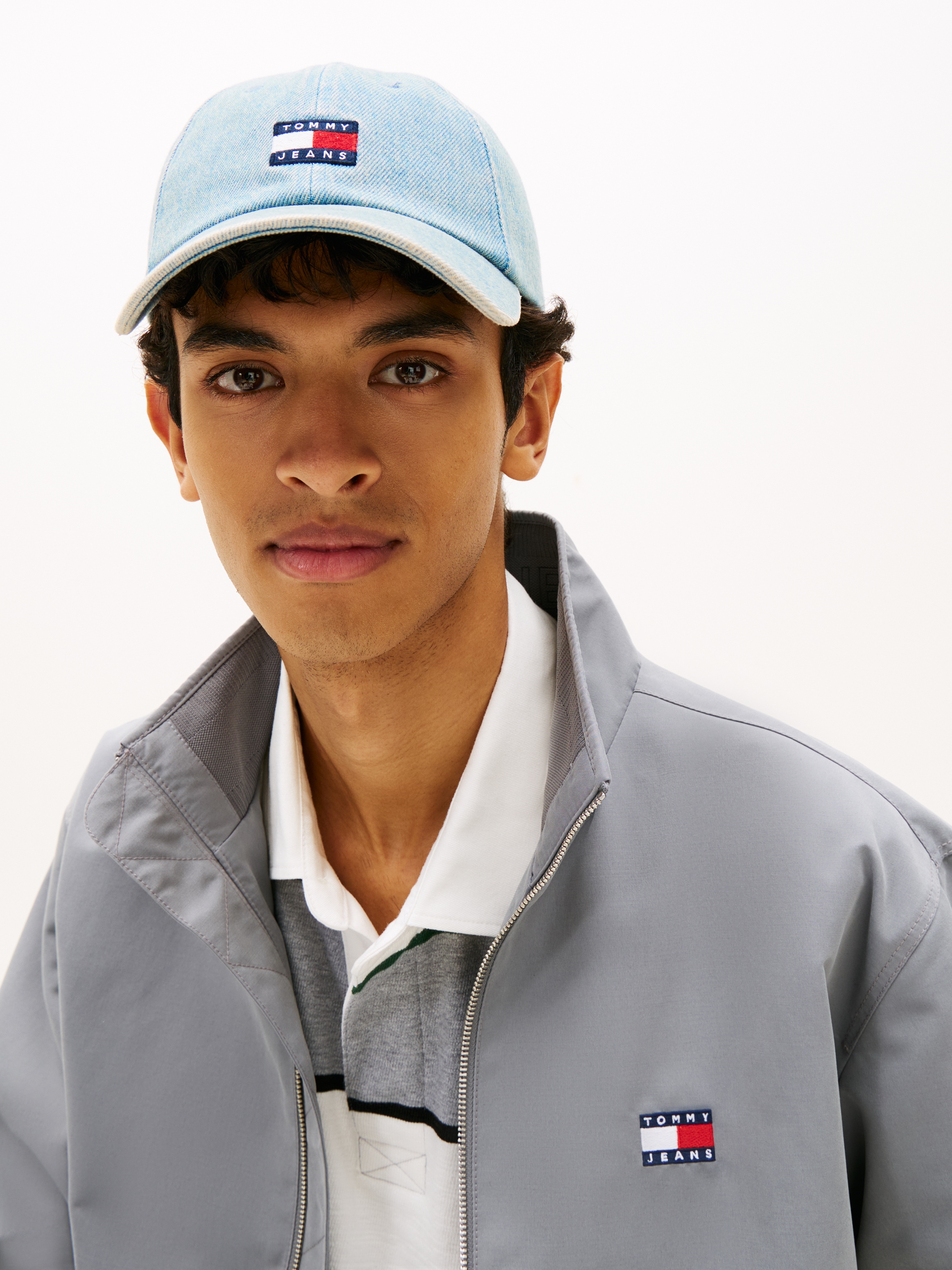 Tommy Jeans Baseball Cap »TJM HERITAGE DENIM« Regular fit mit festem Schirm