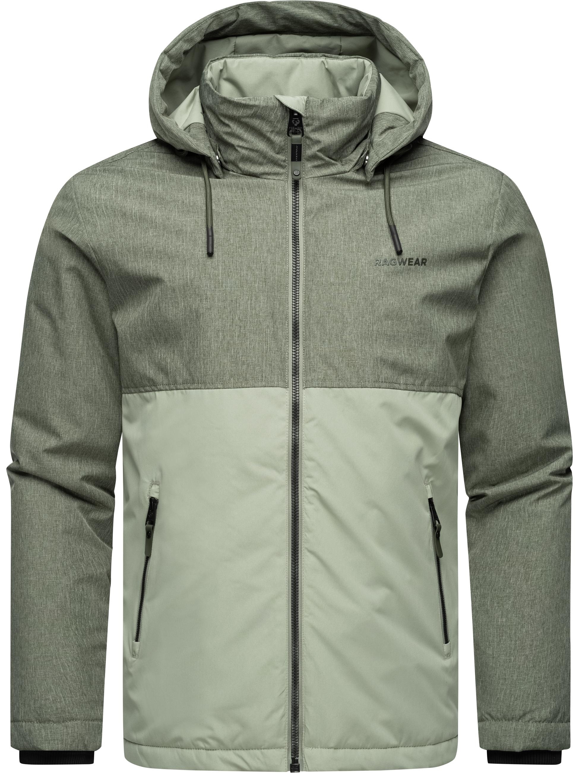 Ragwear Outdoorjacke »Outdoorjacke Roens«, mit Kapuze, Stylische Herren Übergangsjacke mit abnehmbarer Kapuze
