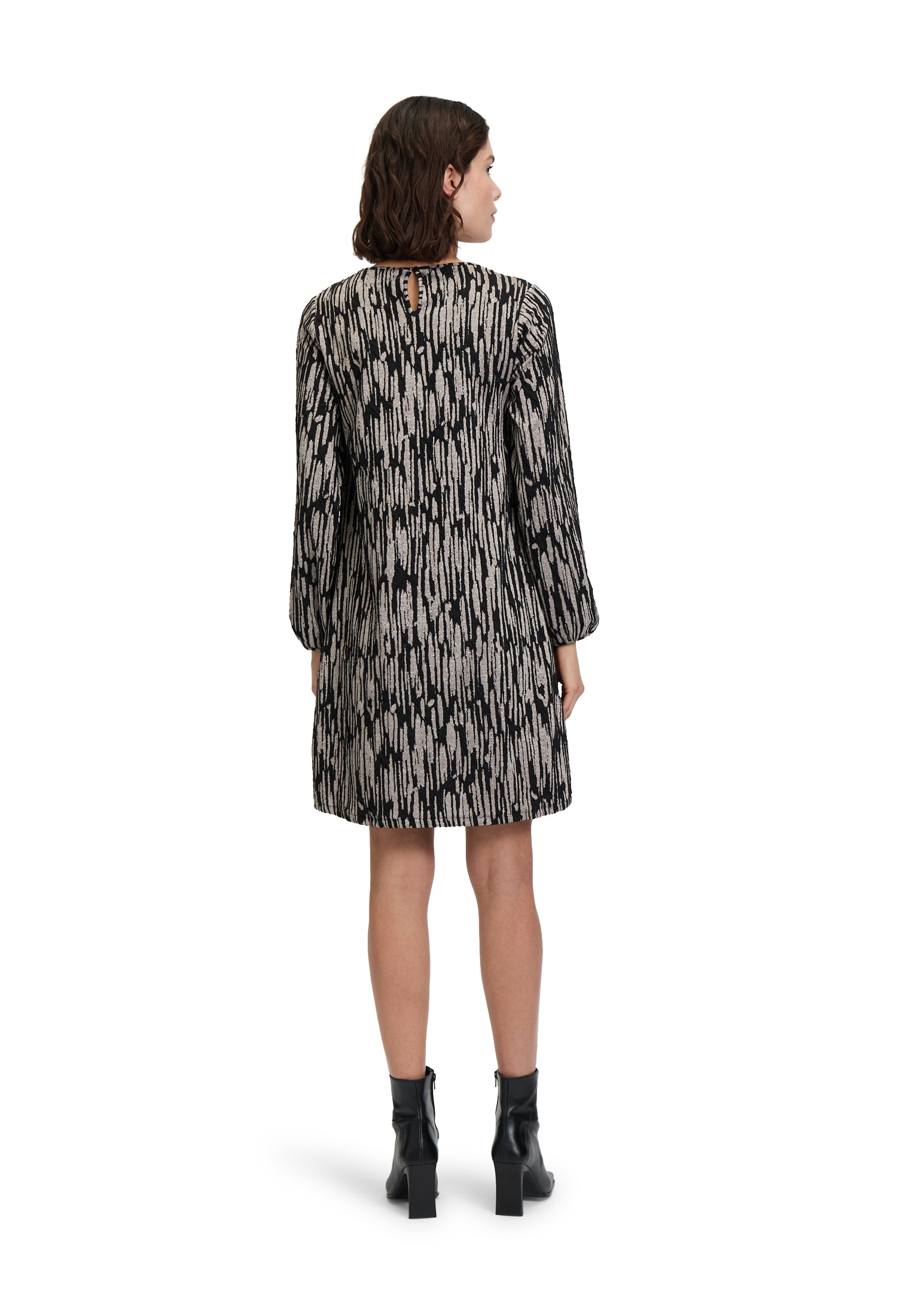 Betty&Co Bodykleid »Casual-Kleid im Glitzer-Look«
