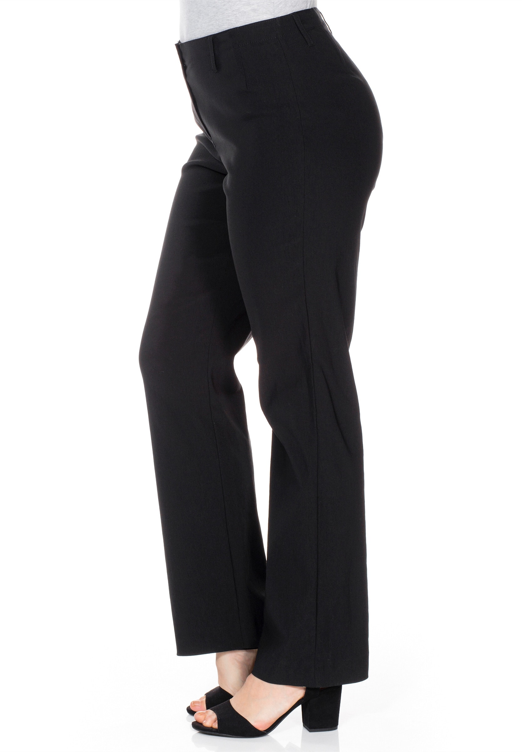 Sheego Bootcuthose »Stretch-Hose Bengalinhose in Bootcut-Form«  »Die Bootcut« mit schmalem Bund